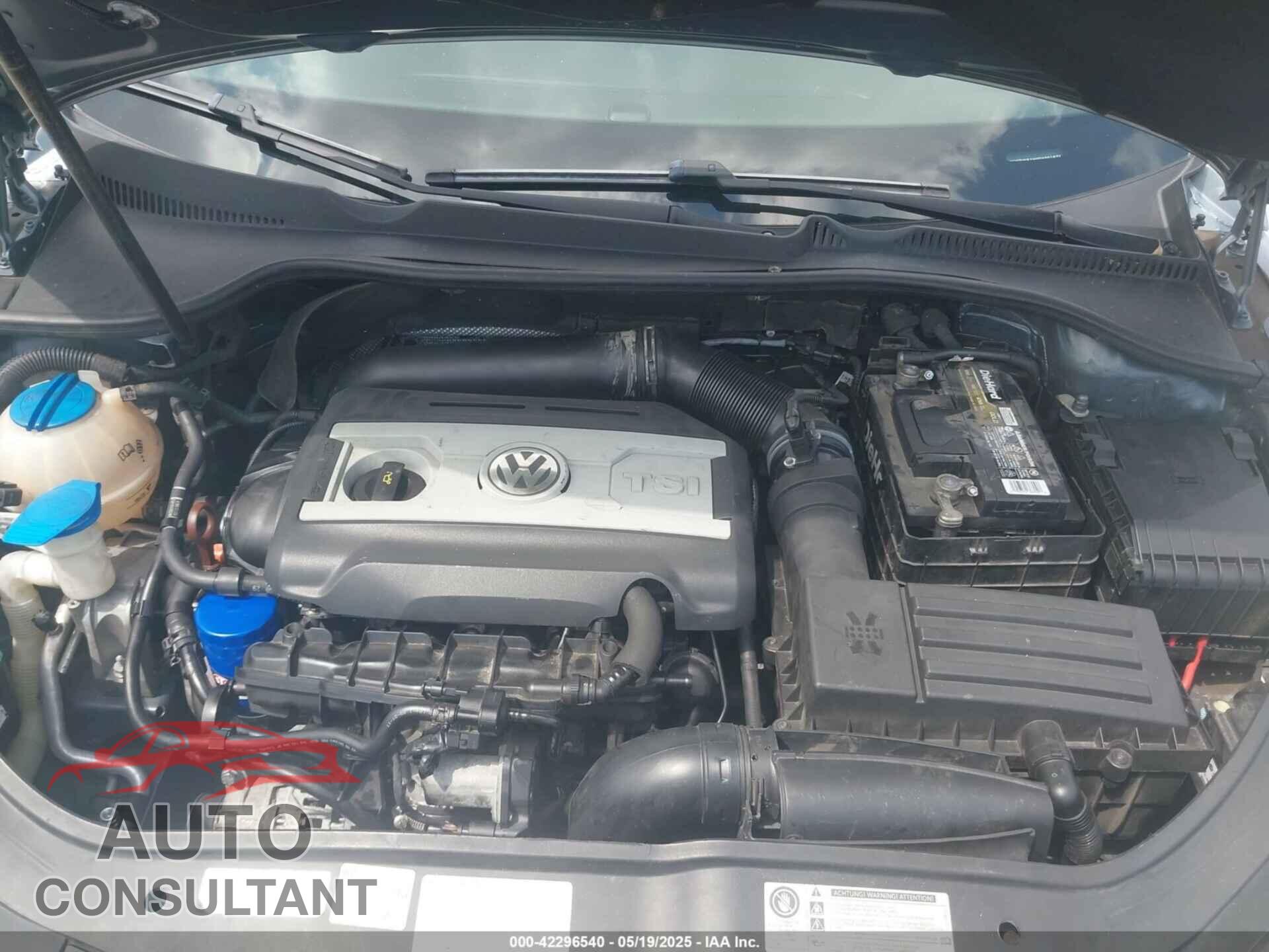 VOLKSWAGEN EOS 2013 - WVWBW8AH0DV001877
