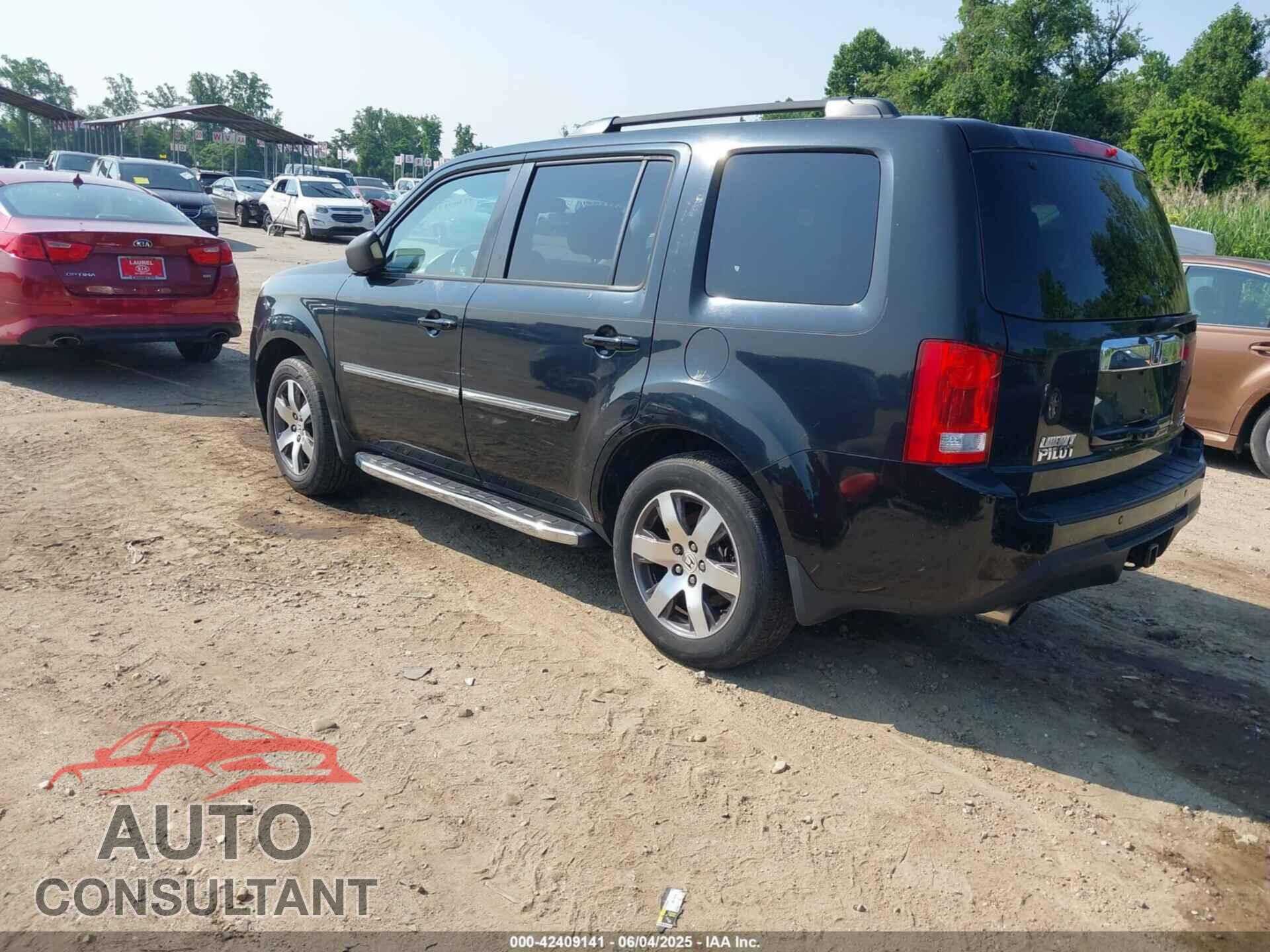 HONDA PILOT 2012 - 5FNYF4H98CB032194