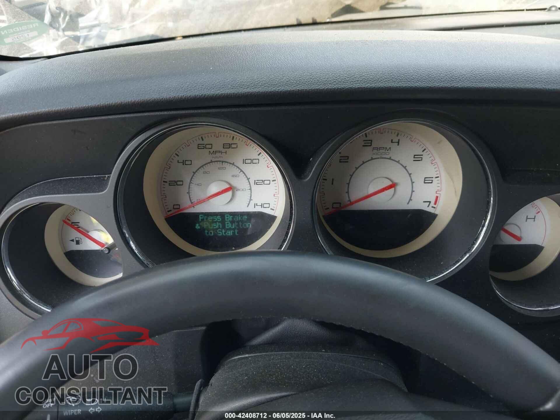 DODGE CHALLENGER 2014 - 2C3CDYAG4EH177220