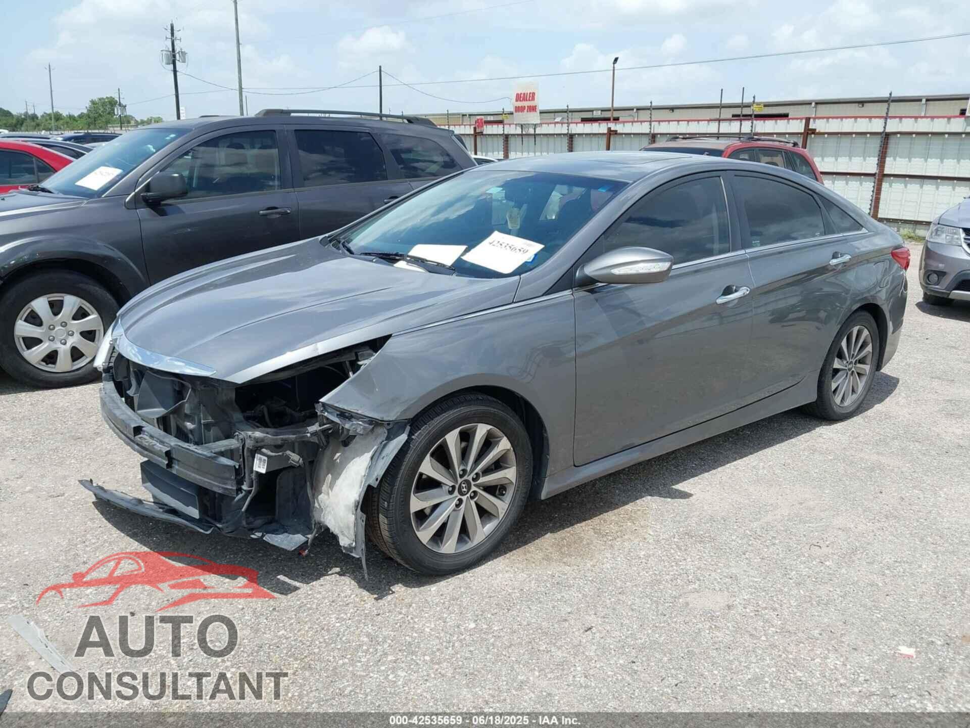HYUNDAI SONATA 2014 - 5NPEC4AB5EH896861