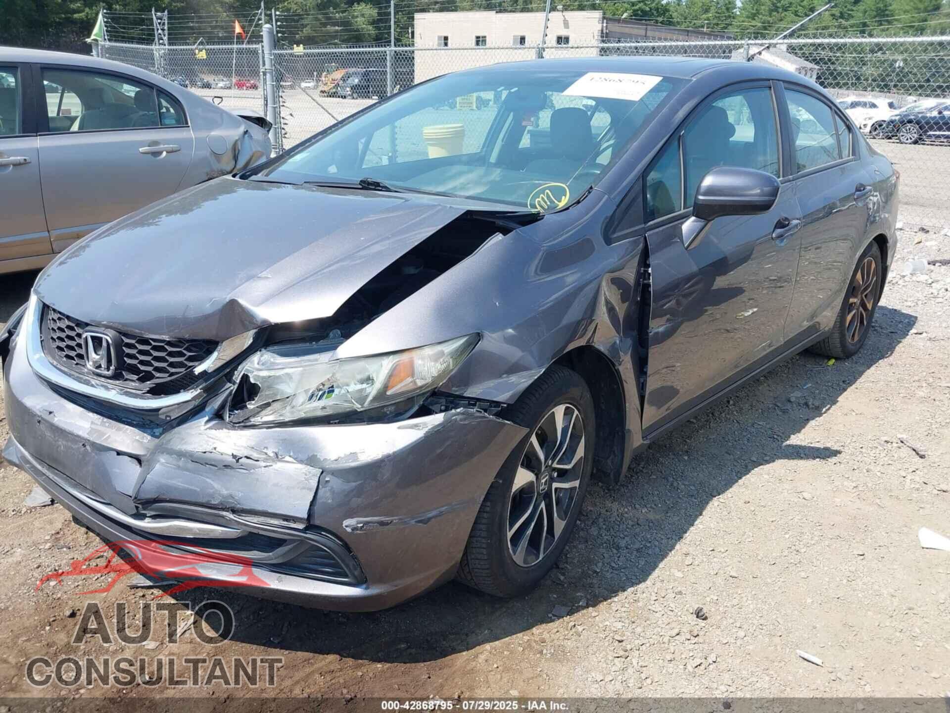 HONDA CIVIC 2014 - 19XFB2F87EE246152