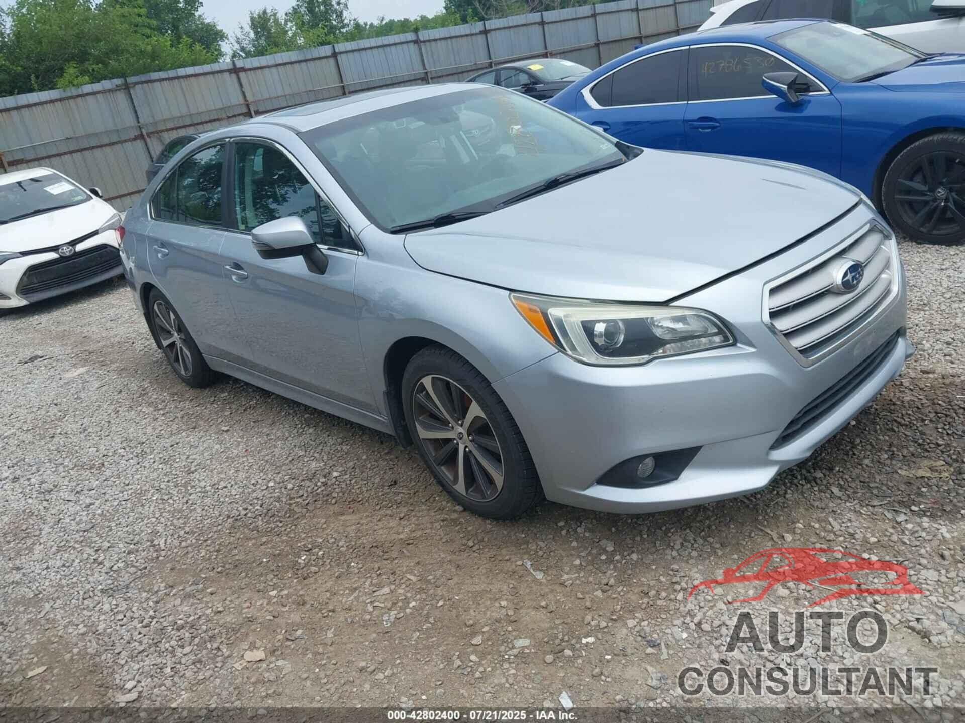SUBARU LEGACY 2015 - 4S3BNBN65F3075108
