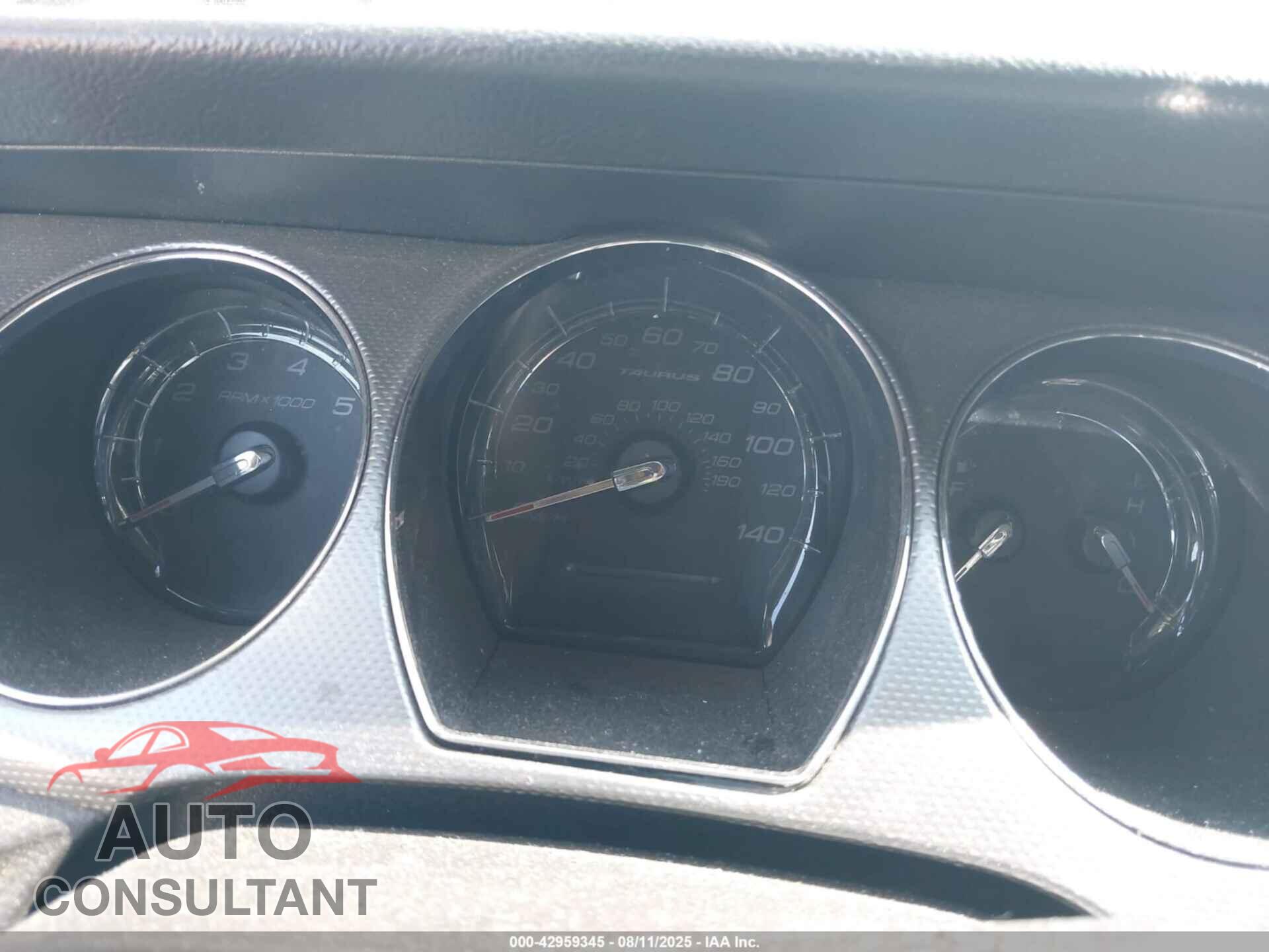 FORD TAURUS 2011 - 1FAHP2EW9BG190596