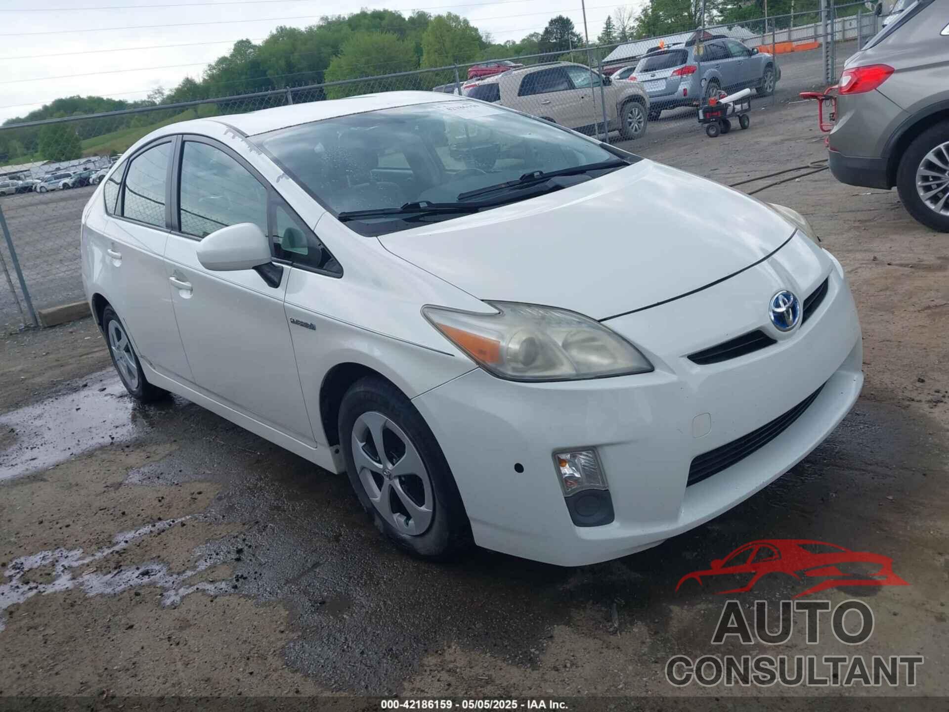 TOYOTA PRIUS 2010 - JTDKN3DU5A0027656
