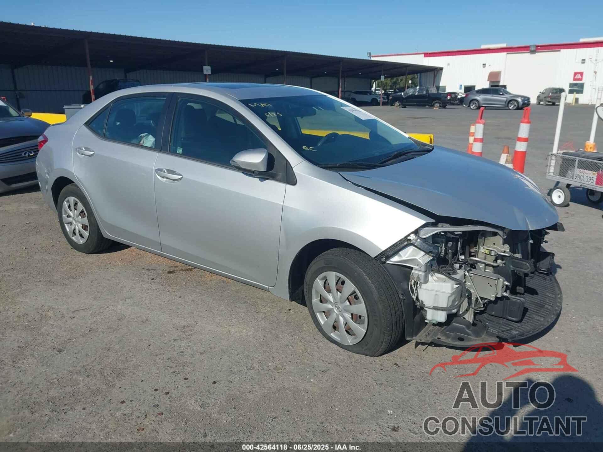 TOYOTA COROLLA 2015 - 5YFBURHE9FP236713
