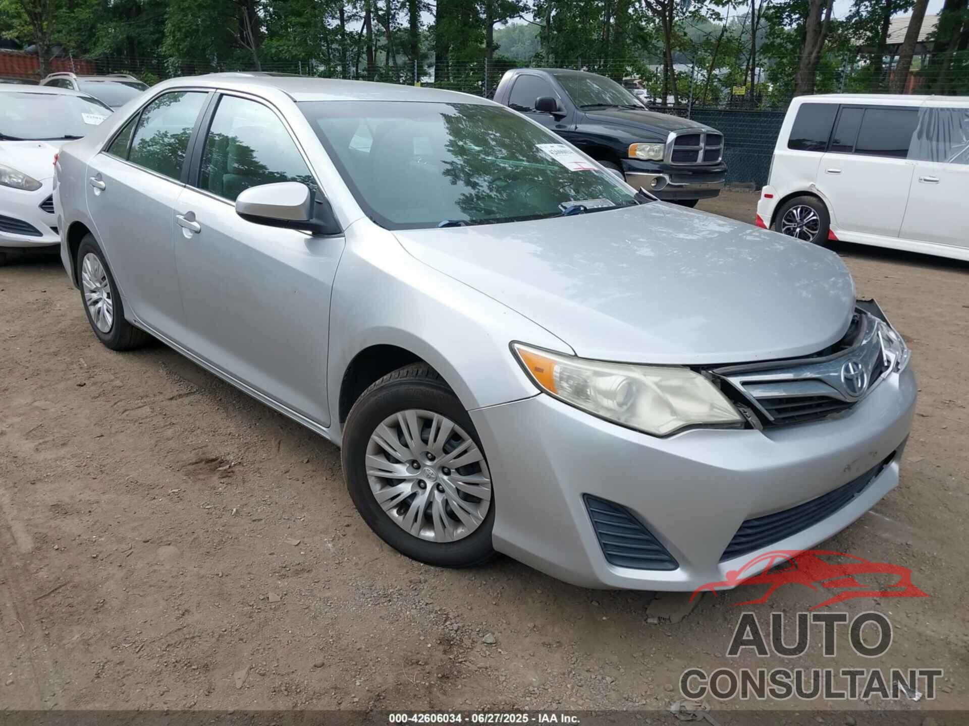 TOYOTA CAMRY 2012 - 4T4BF1FK0CR271791
