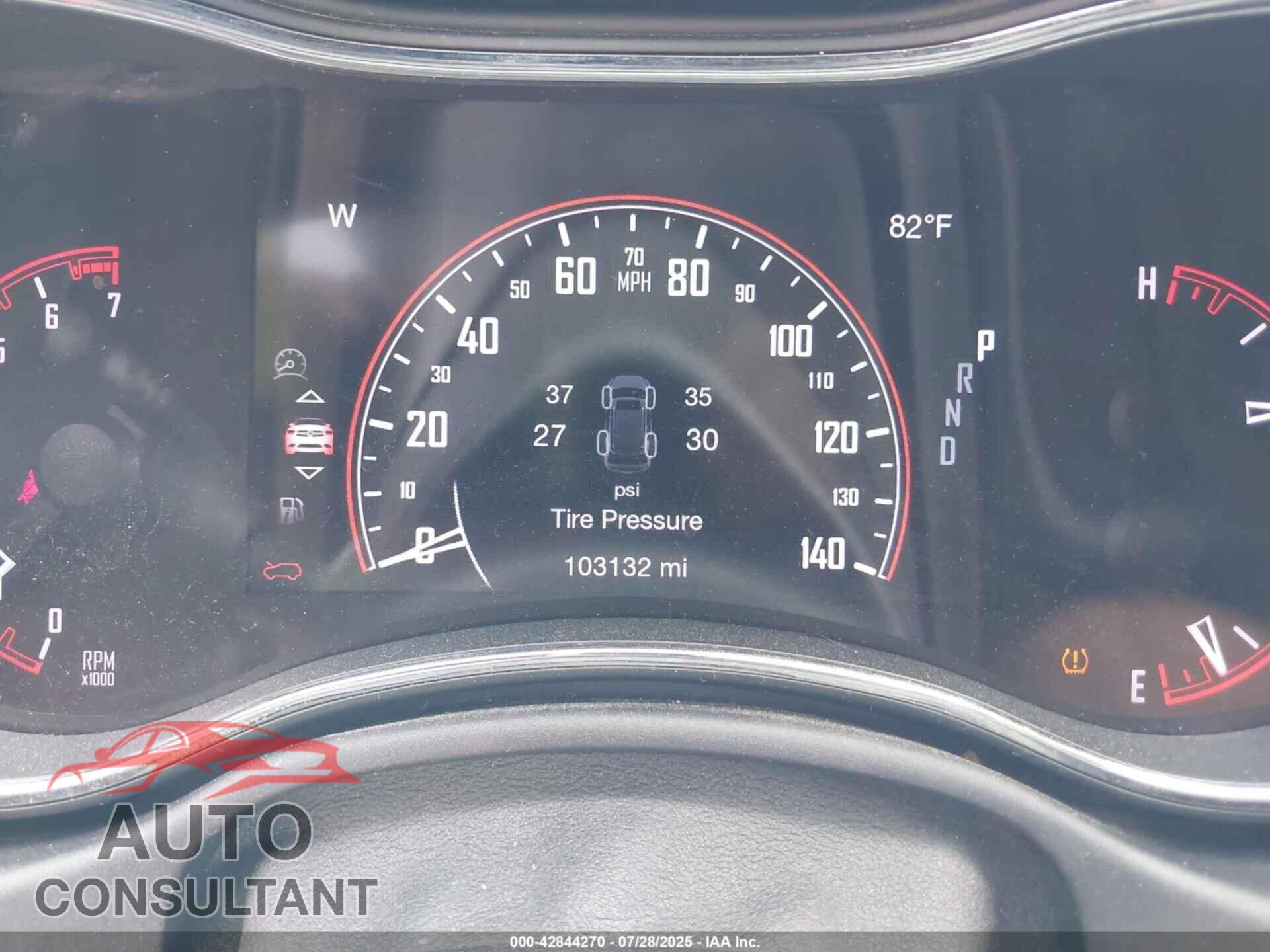 DODGE DURANGO 2018 - 1C4RDJAGXJC184232