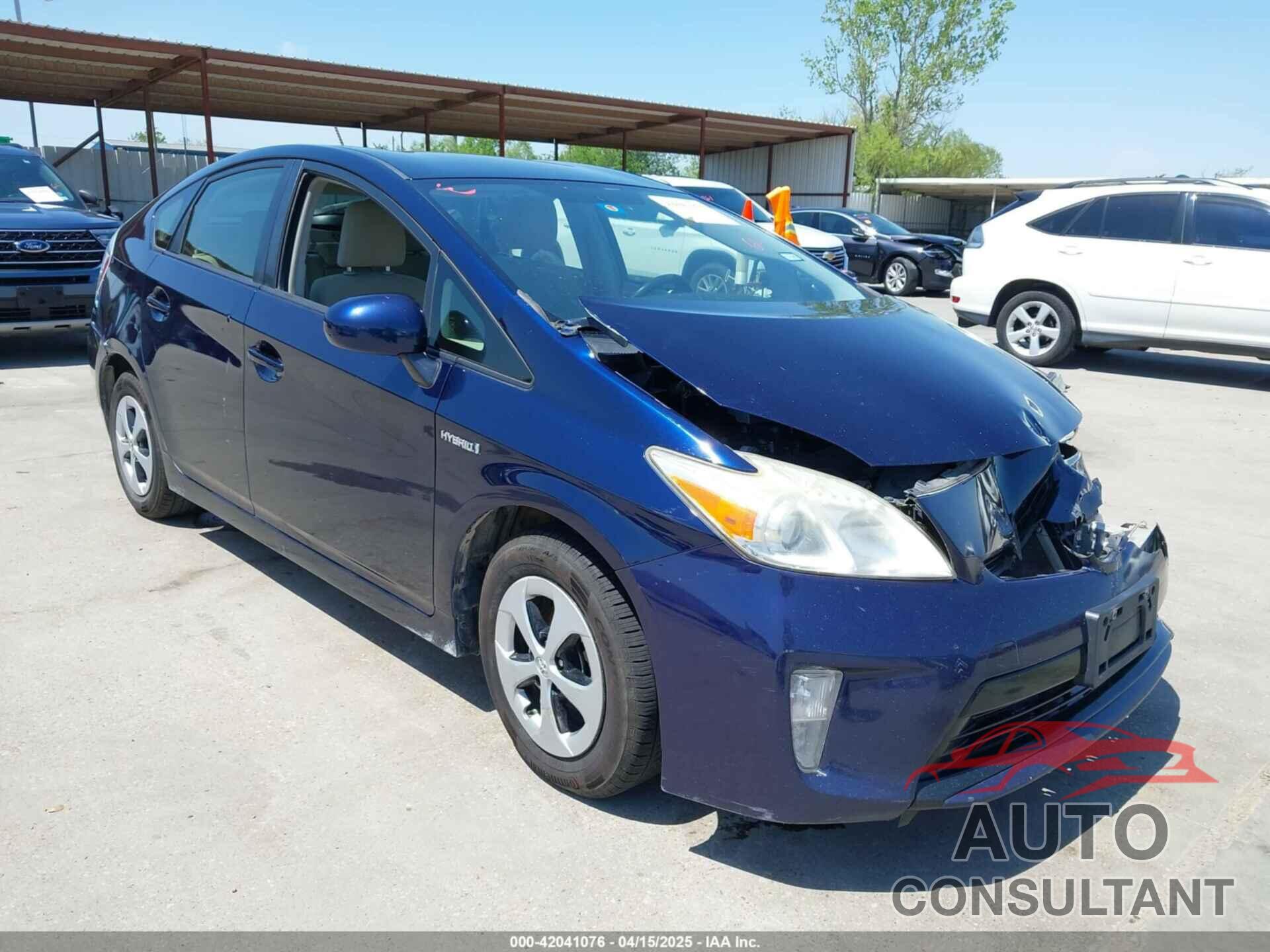 TOYOTA PRIUS 2012 - JTDKN3DU2C1559380