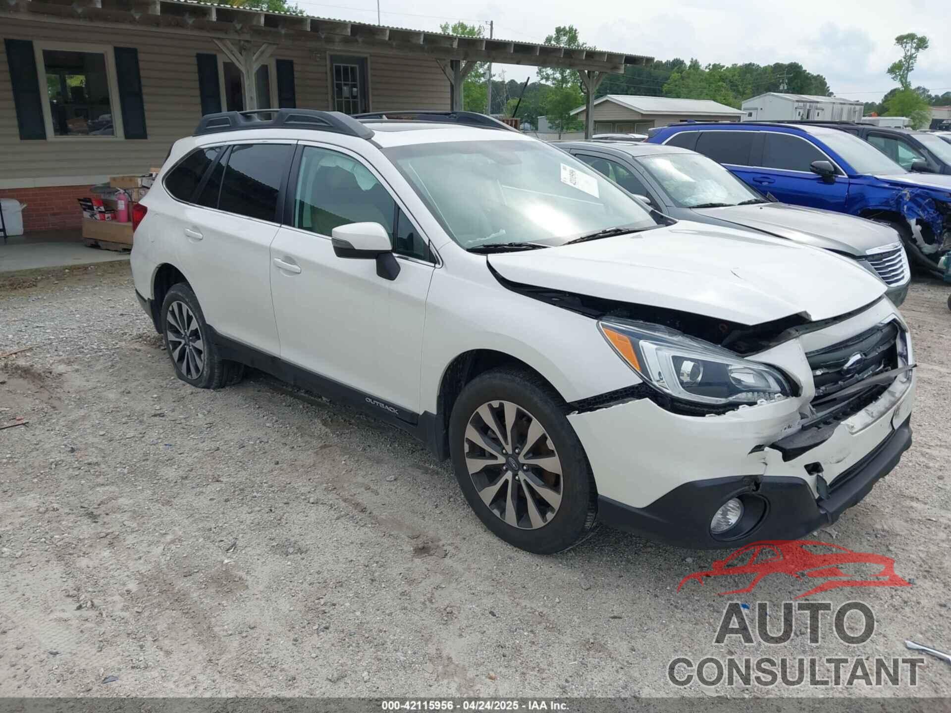 SUBARU OUTBACK 2015 - 4S4BSBNC6F3306043