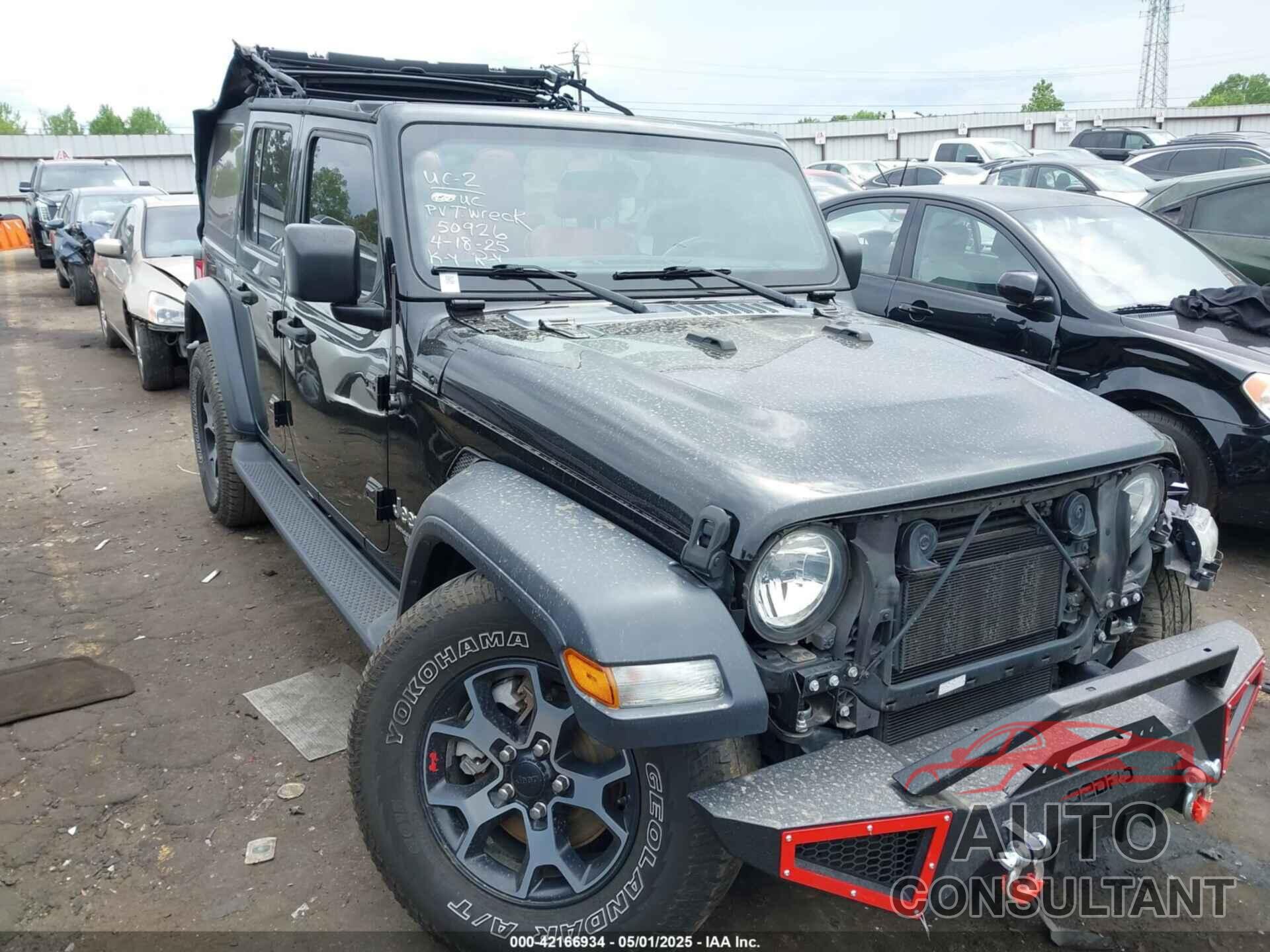 JEEP WRANGLER UNLIMITED 2018 - 1C4HJXDN0JW238525
