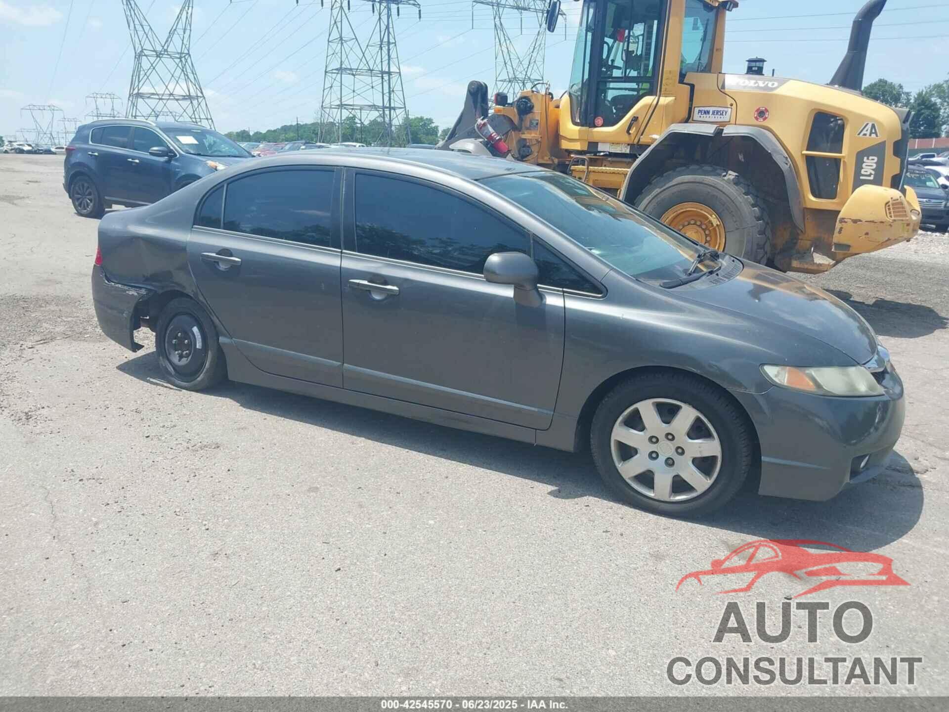 HONDA CIVIC 2011 - 2HGFA1F54BH527958