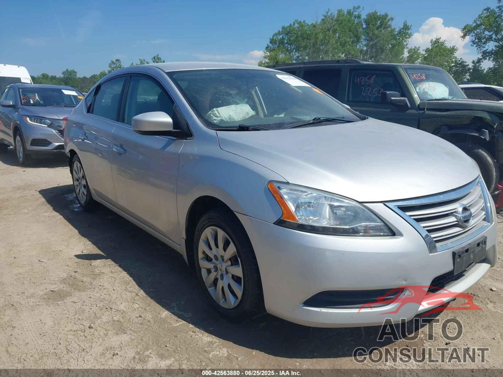 NISSAN SENTRA 2014 - 3N1AB7AP1EL679082