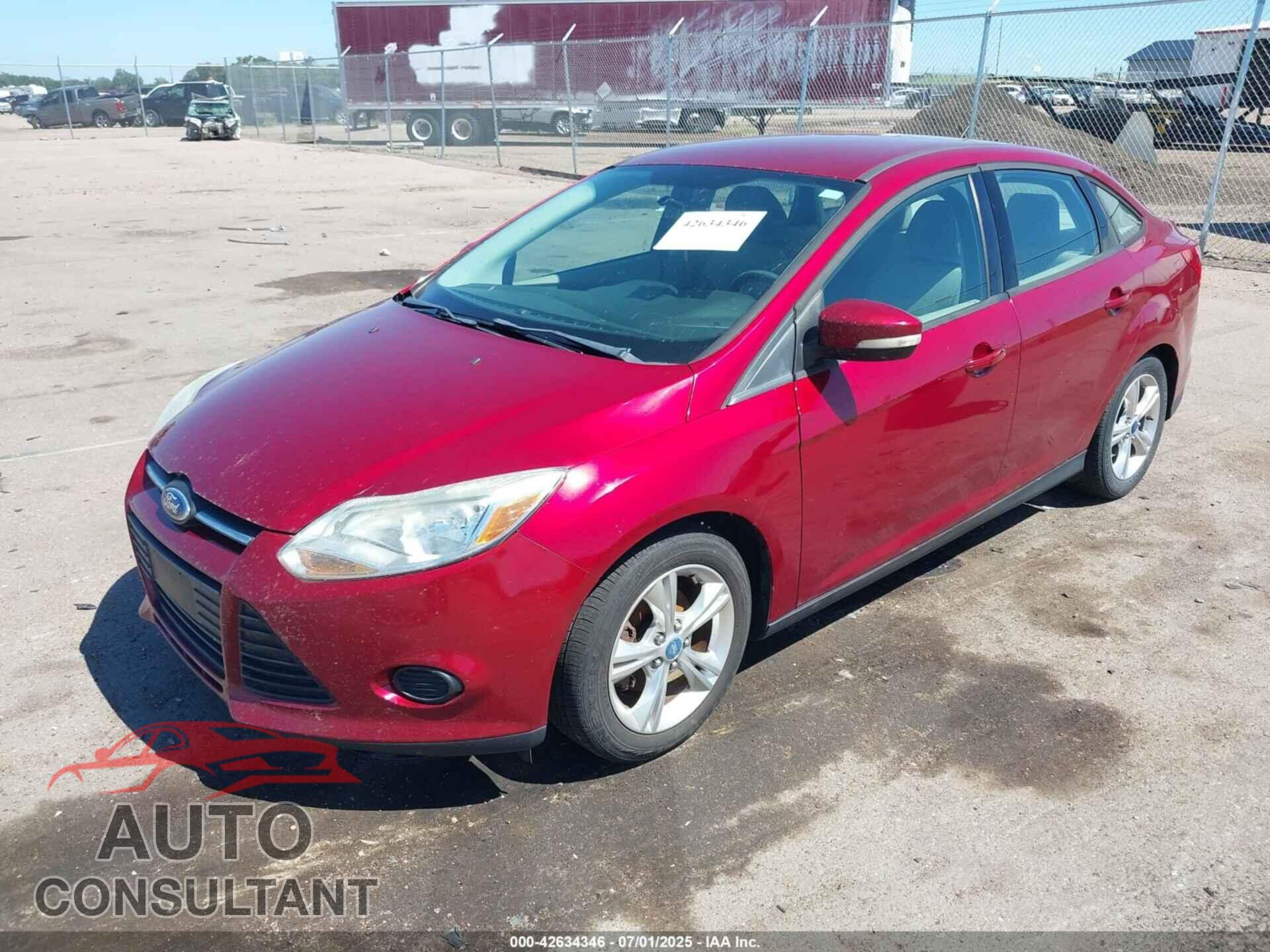 FORD FOCUS 2013 - 1FADP3F2XDL373242
