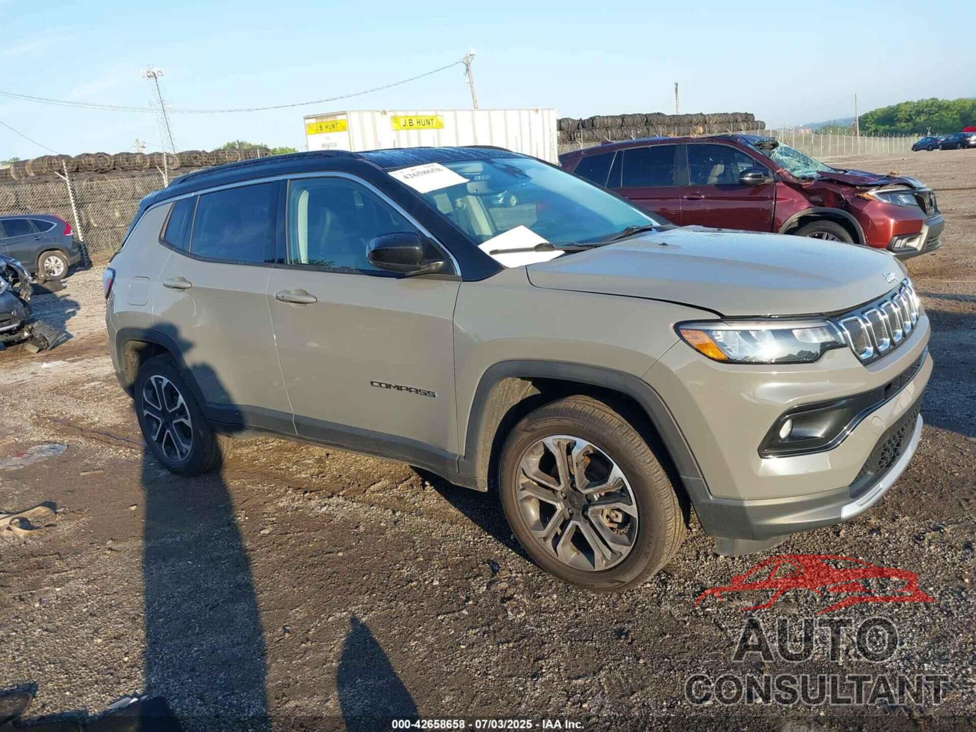 JEEP COMPASS 2022 - 3C4NJDCB8NT227017