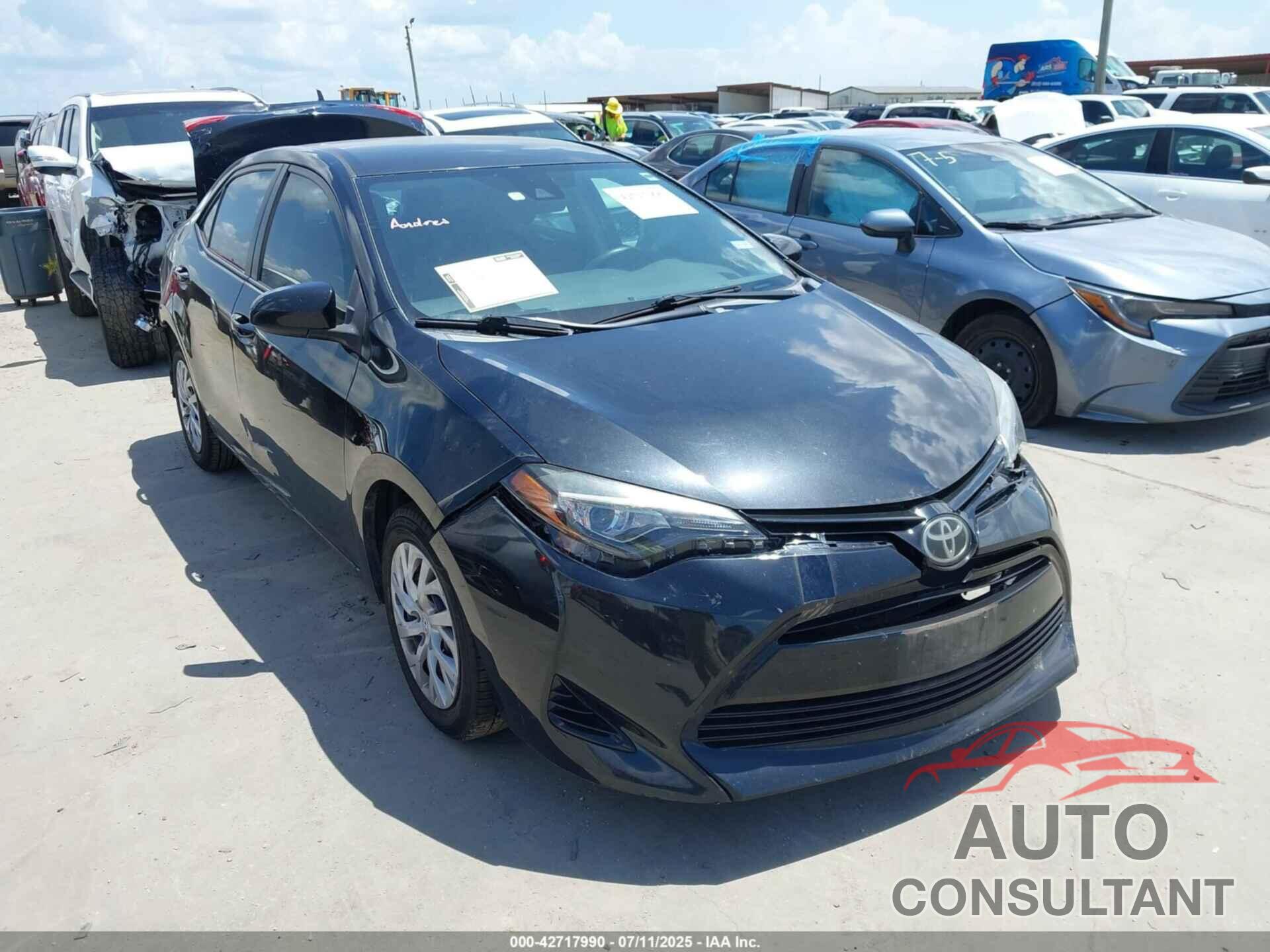 TOYOTA COROLLA 2017 - 5YFBURHEXHP635715