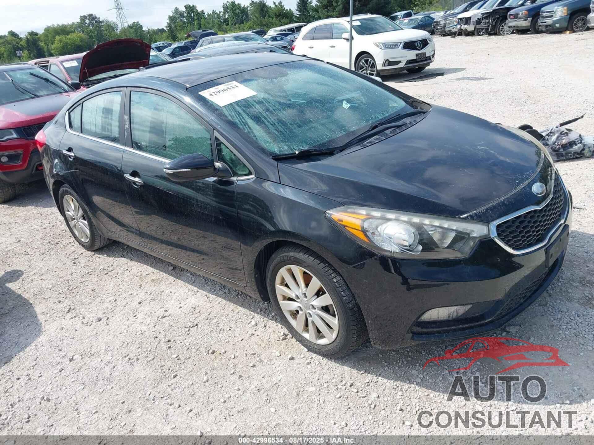 KIA FORTE 2014 - KNAFX4A86E5076881