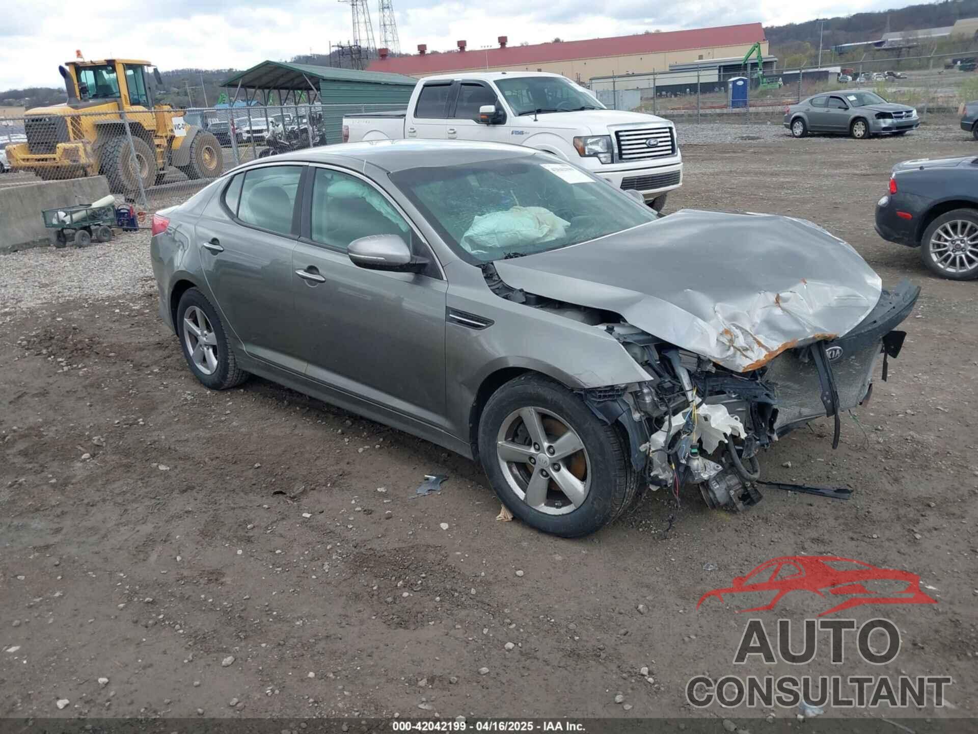 KIA OPTIMA 2014 - 5XXGM4A78EG304284