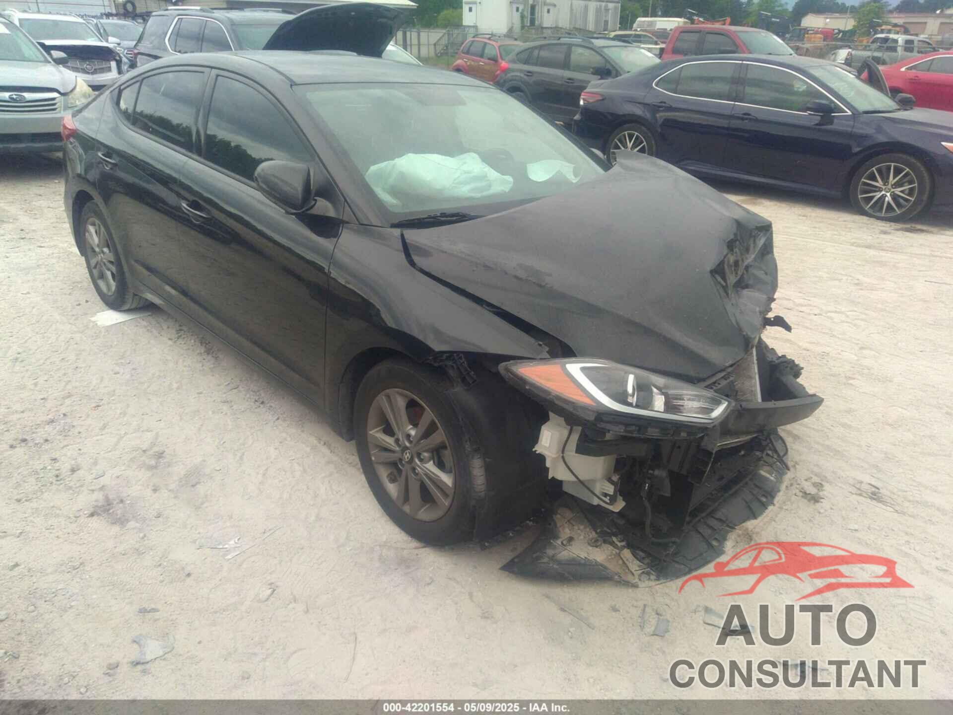 HYUNDAI ELANTRA 2018 - 5NPD84LFXJH280161