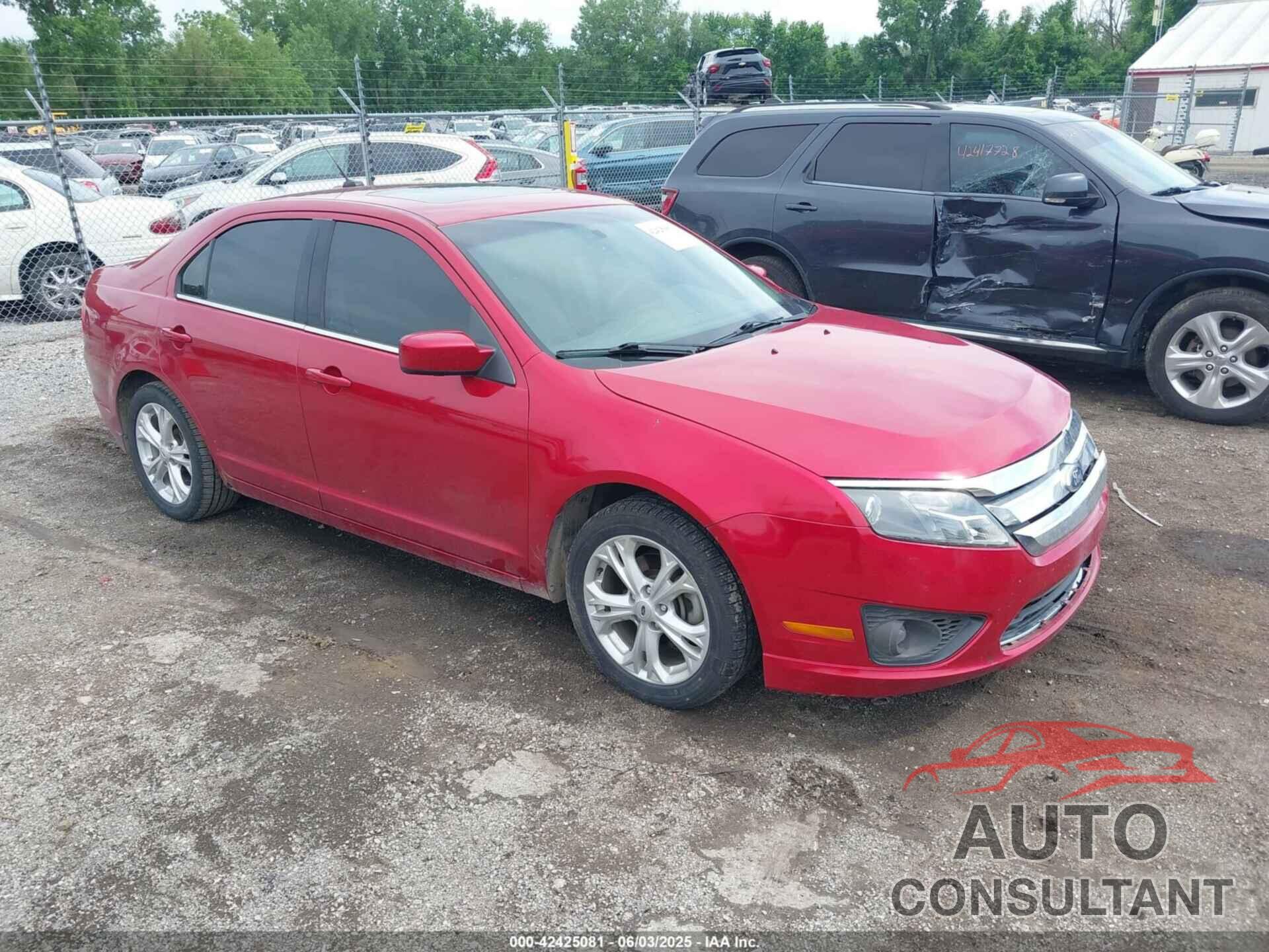 FORD FUSION 2012 - 3FAHP0HA0CR181302