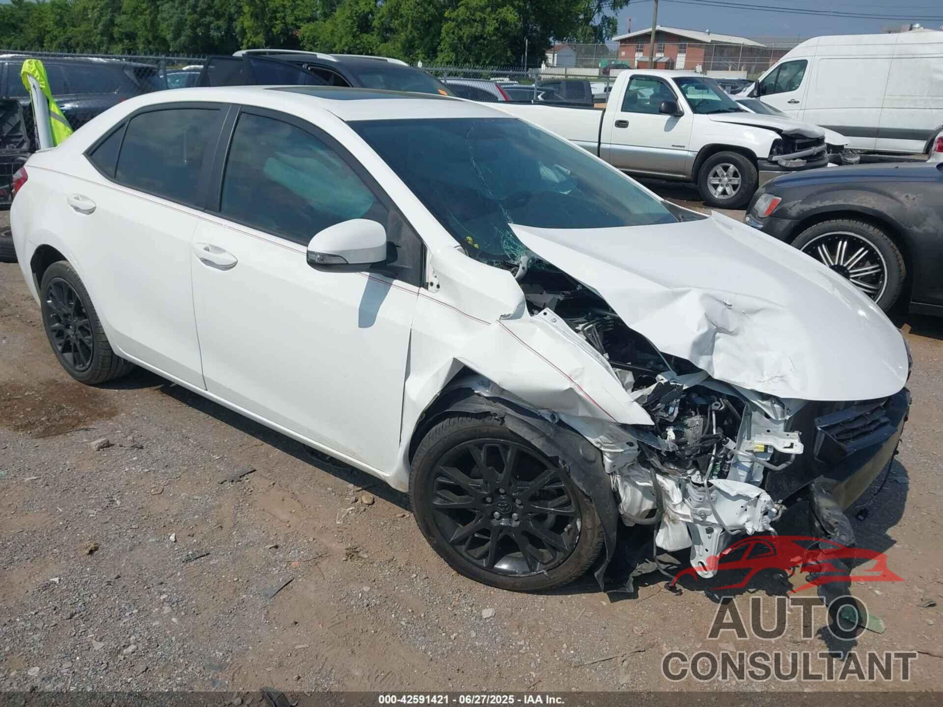 TOYOTA COROLLA 2016 - 2T1BURHE0GC487170