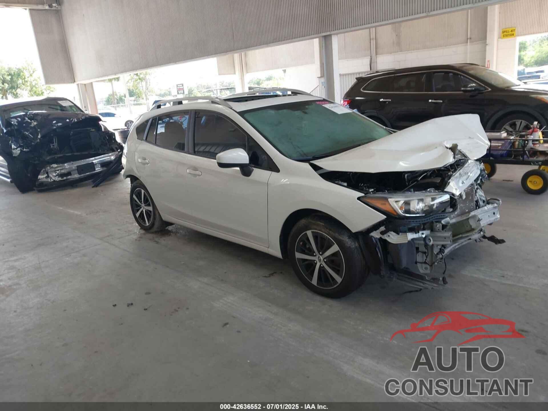 SUBARU IMPREZA 2019 - 4S3GTAD62K3707032