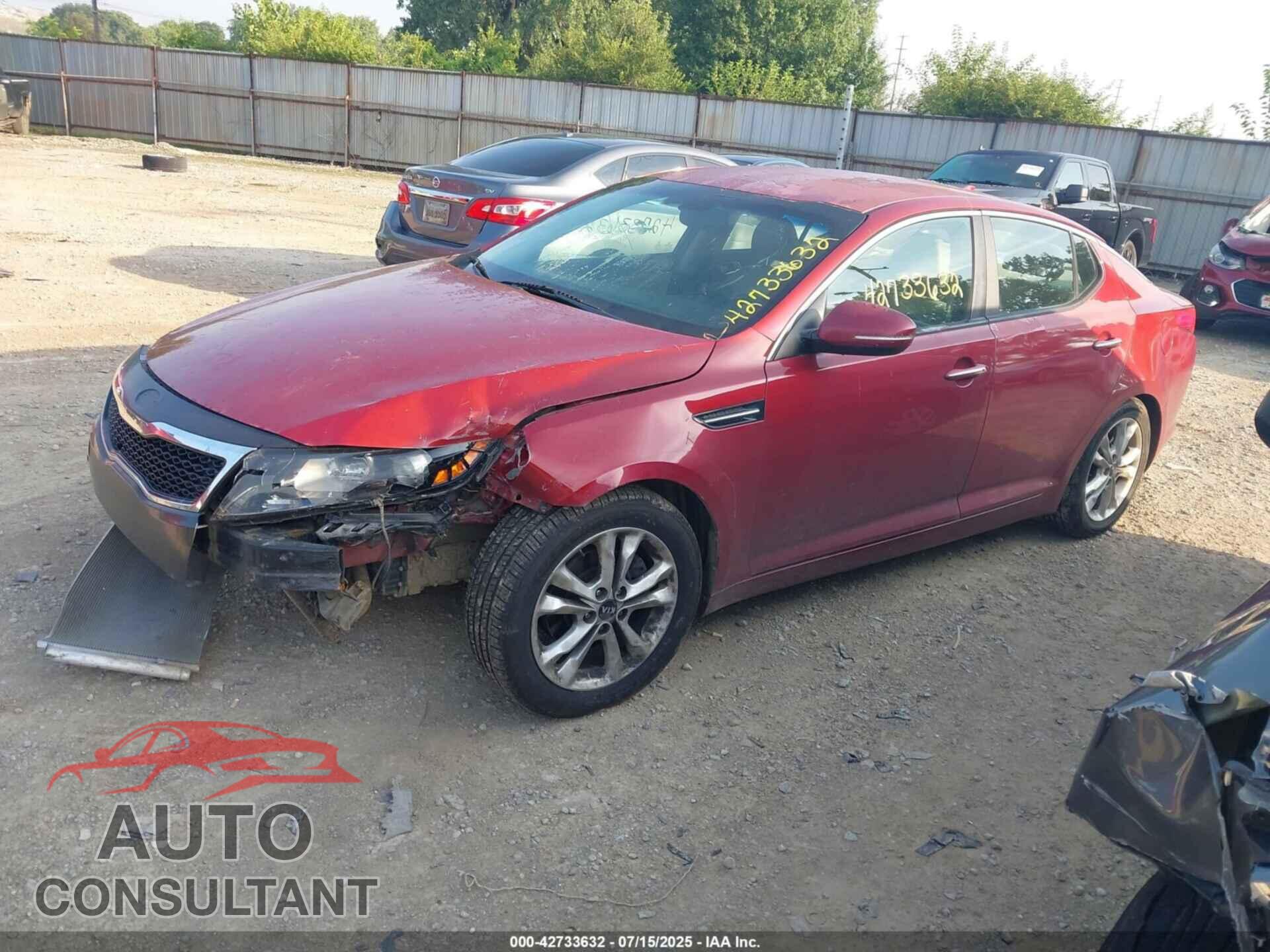 KIA OPTIMA 2011 - KNAGN4A74B5076584