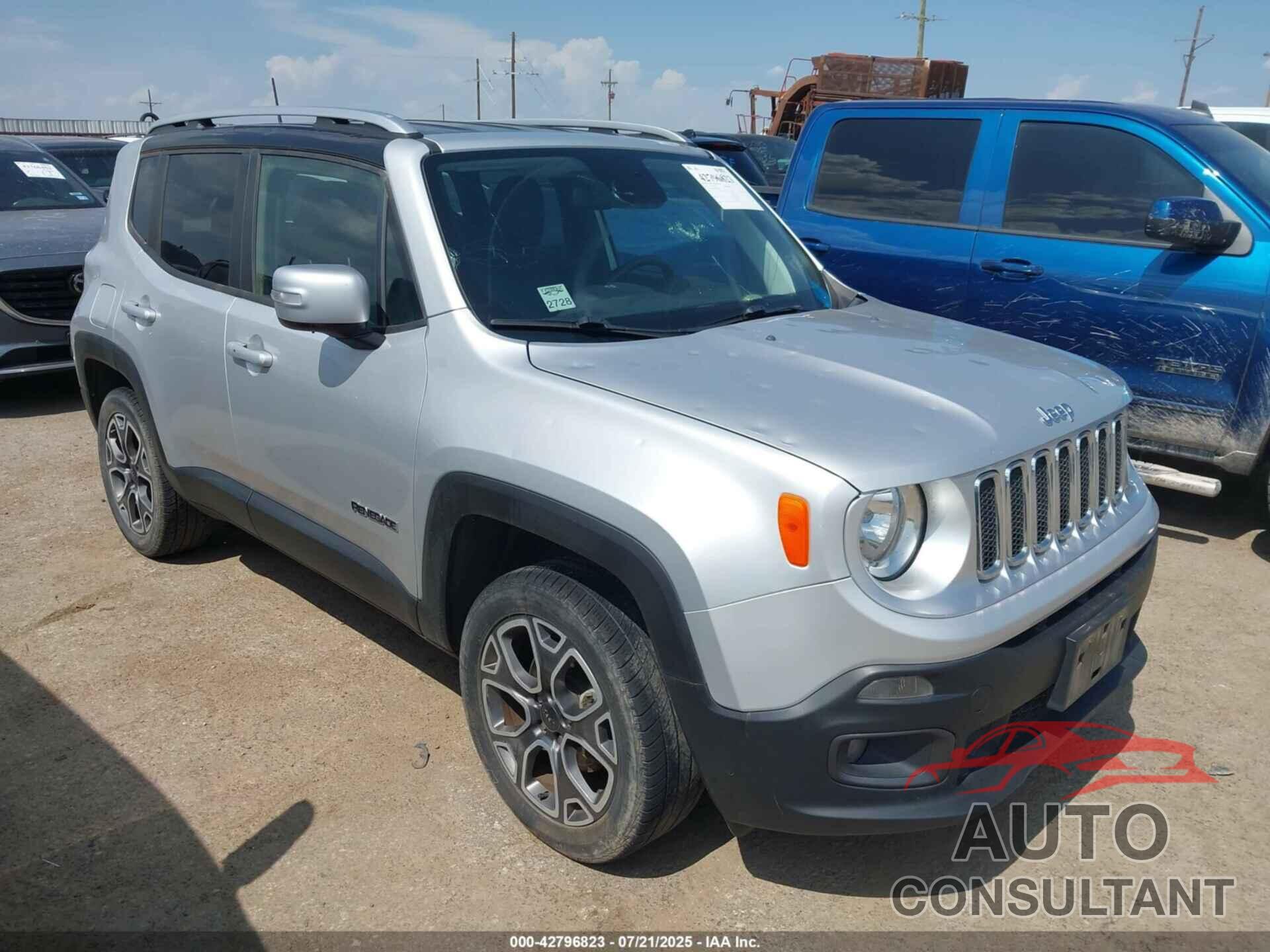 JEEP RENEGADE 2018 - ZACCJBDB3JPH68181