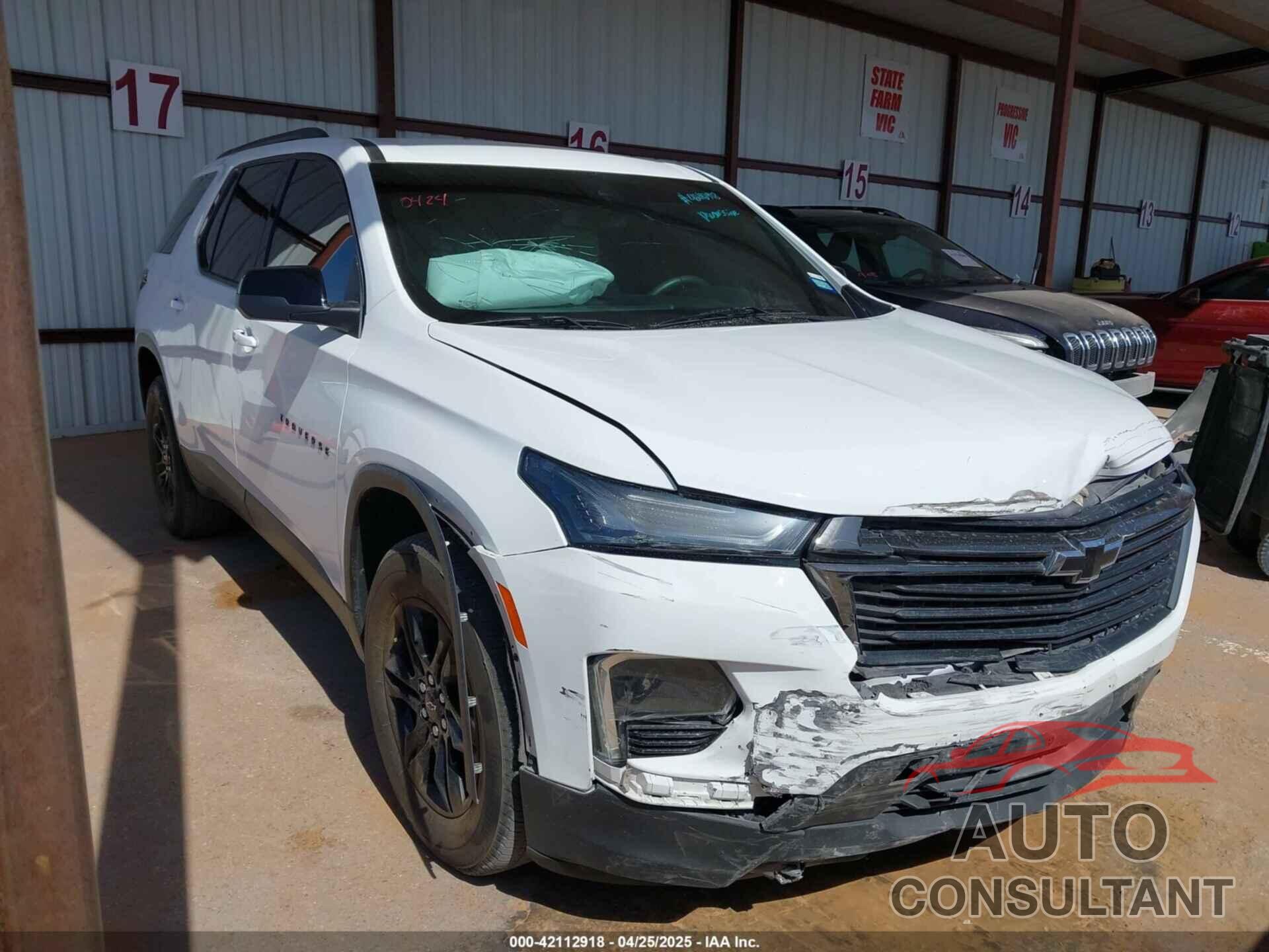 CHEVROLET TRAVERSE 2022 - 1GNERFKW9NJ185979
