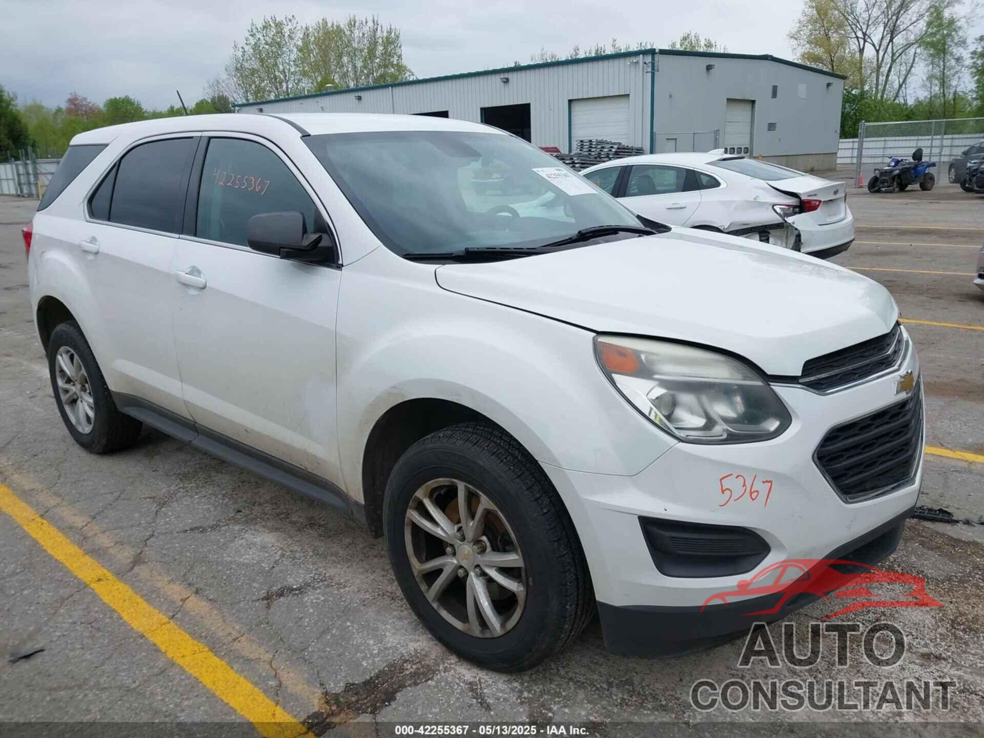 CHEVROLET EQUINOX 2017 - 2GNFLEEK4H6213083