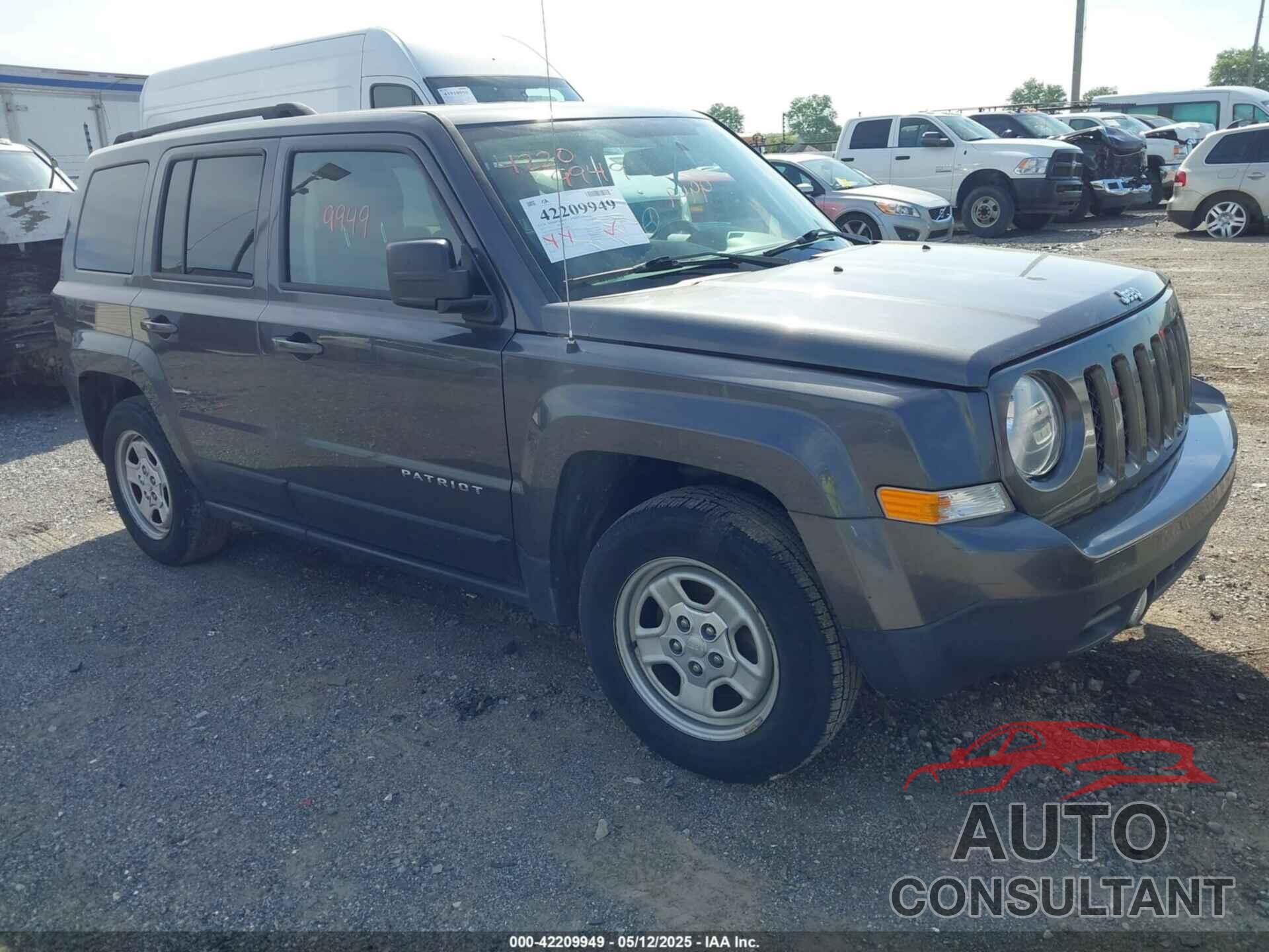 JEEP PATRIOT 2017 - 1C4NJPBB1HD172598