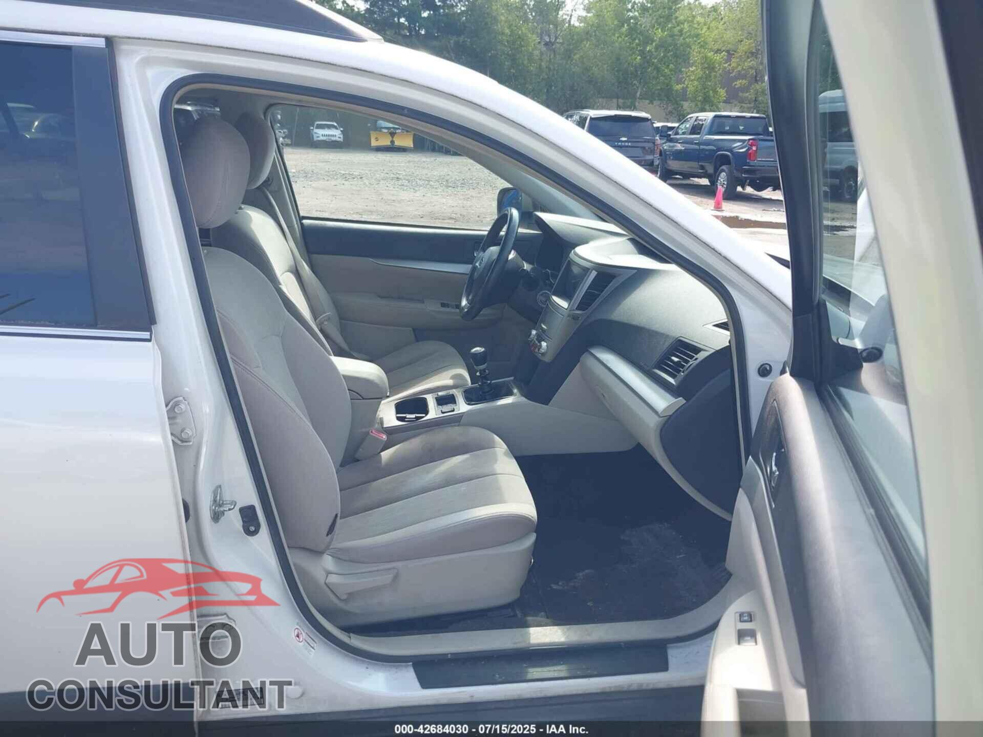 SUBARU OUTBACK 2014 - 4S4BRBCC4E1292359