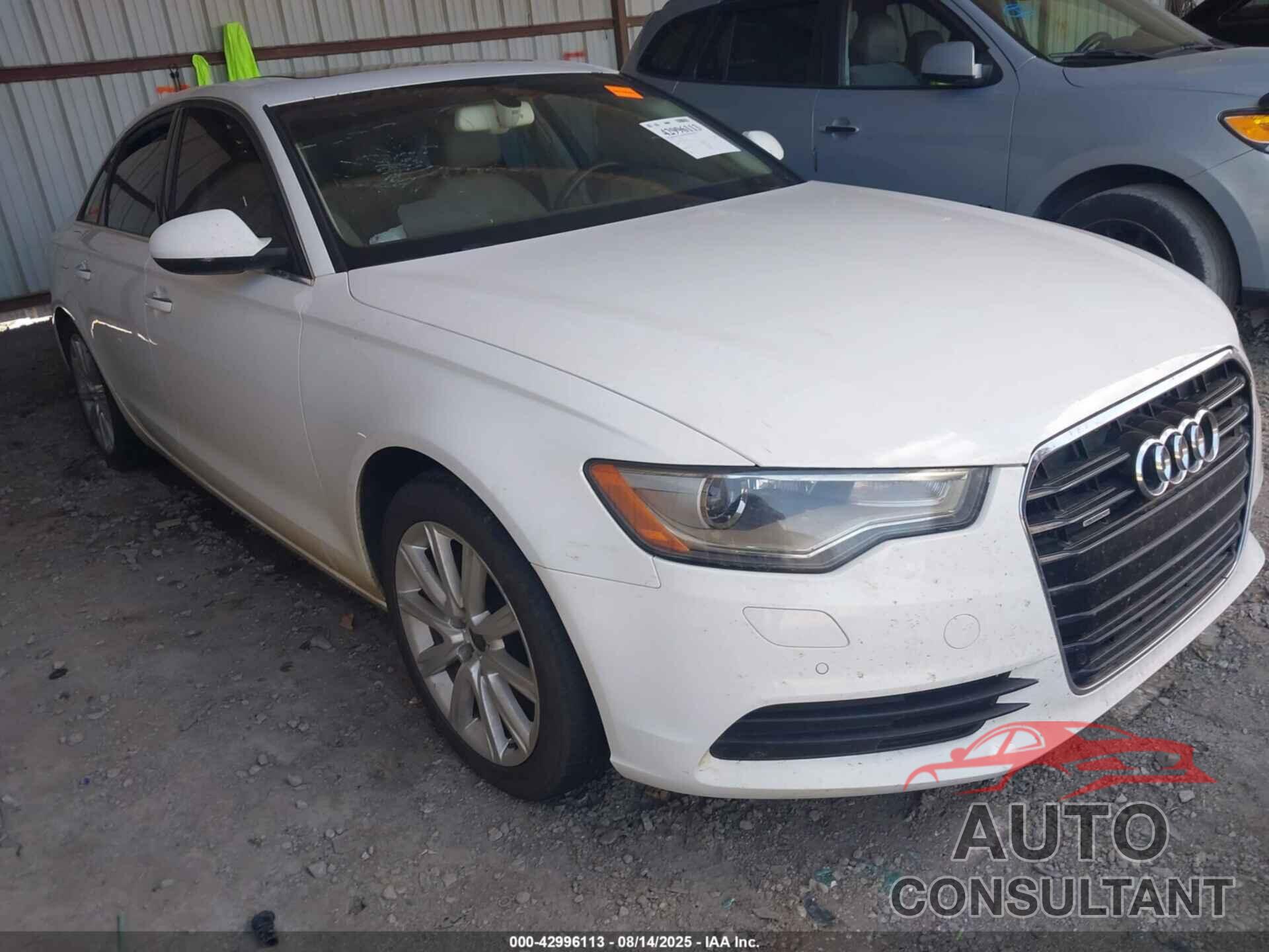 AUDI A6 2013 - WAUGFBFC4DN073565
