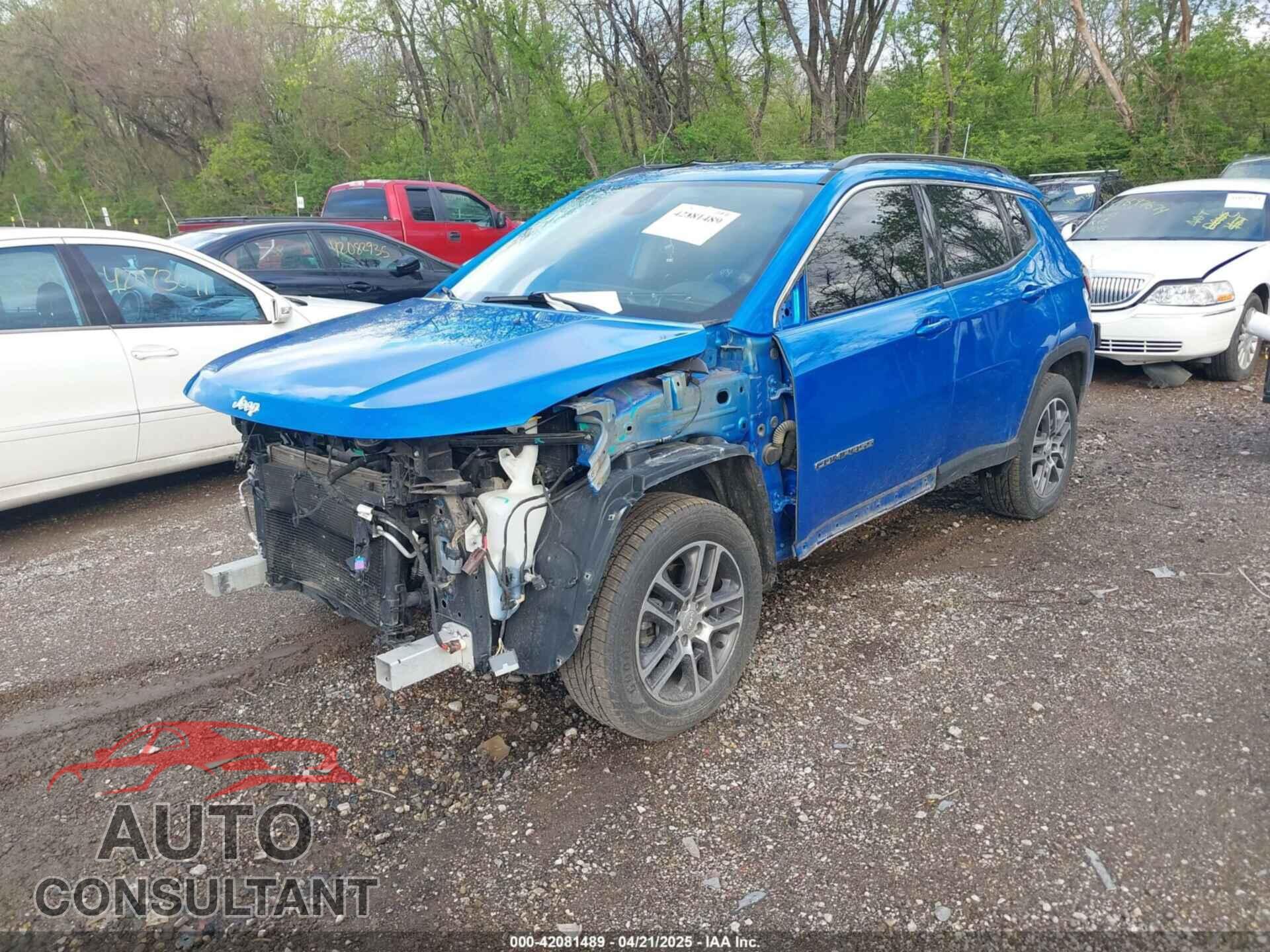 JEEP NEW COMPASS 2017 - 3C4NJDBB3HT651274
