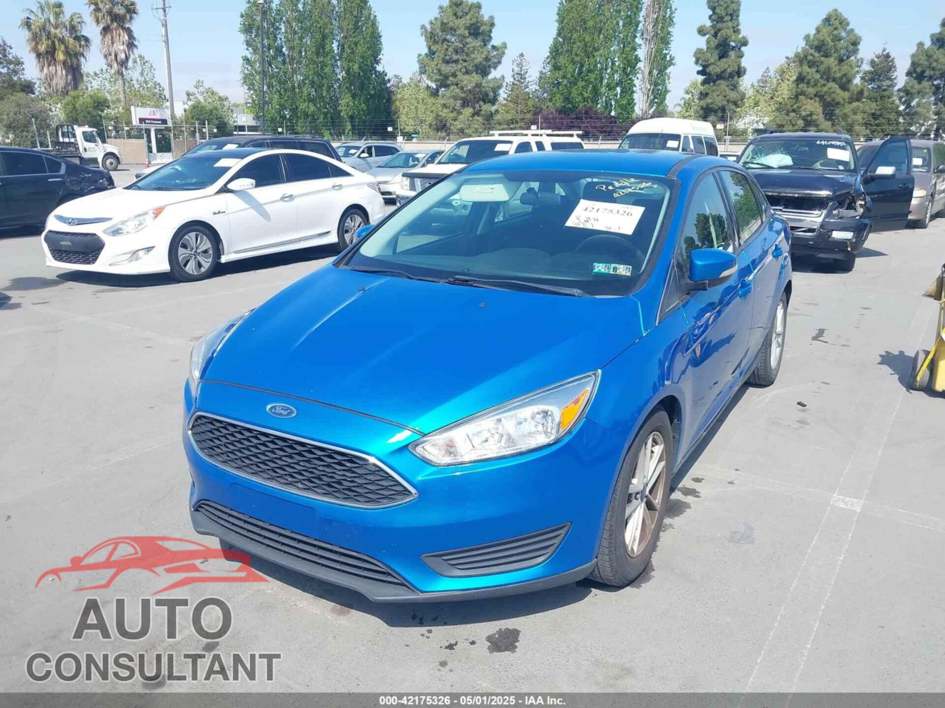 FORD FOCUS 2017 - 1FADP3F21HL213563
