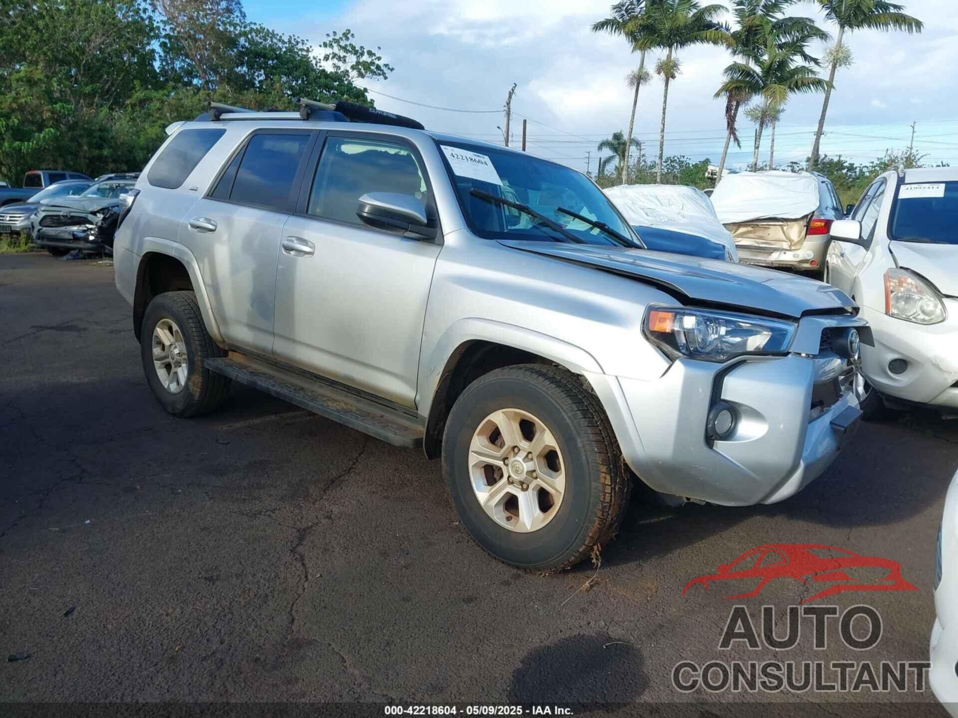 TOYOTA 4RUNNER 2019 - JTEBU5JR1K5689491