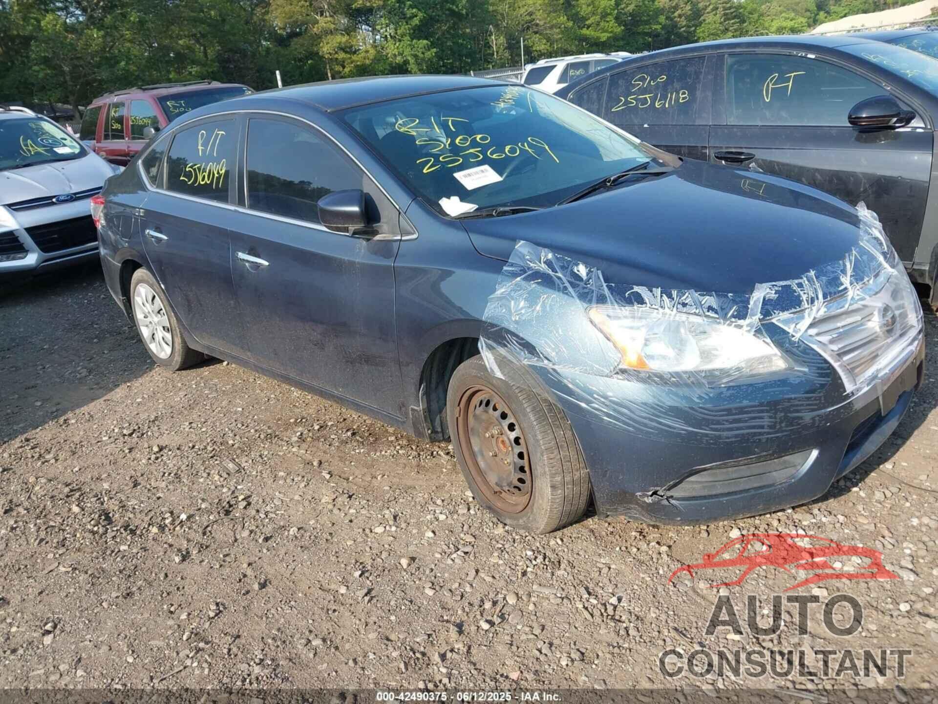 NISSAN SENTRA 2013 - 3N1AB7AP5DL720120