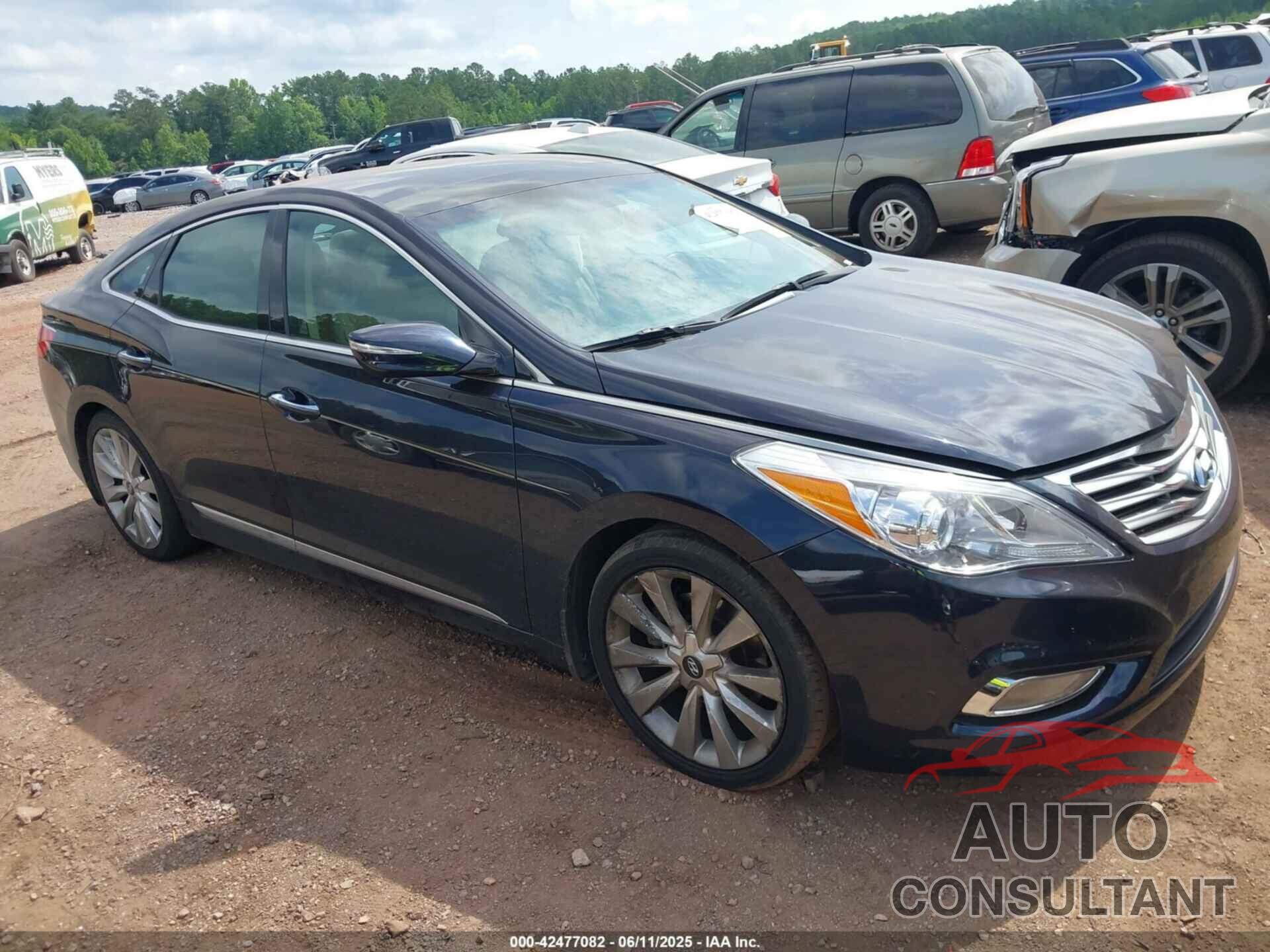 HYUNDAI AZERA 2012 - KMHFH4JG2CA174846