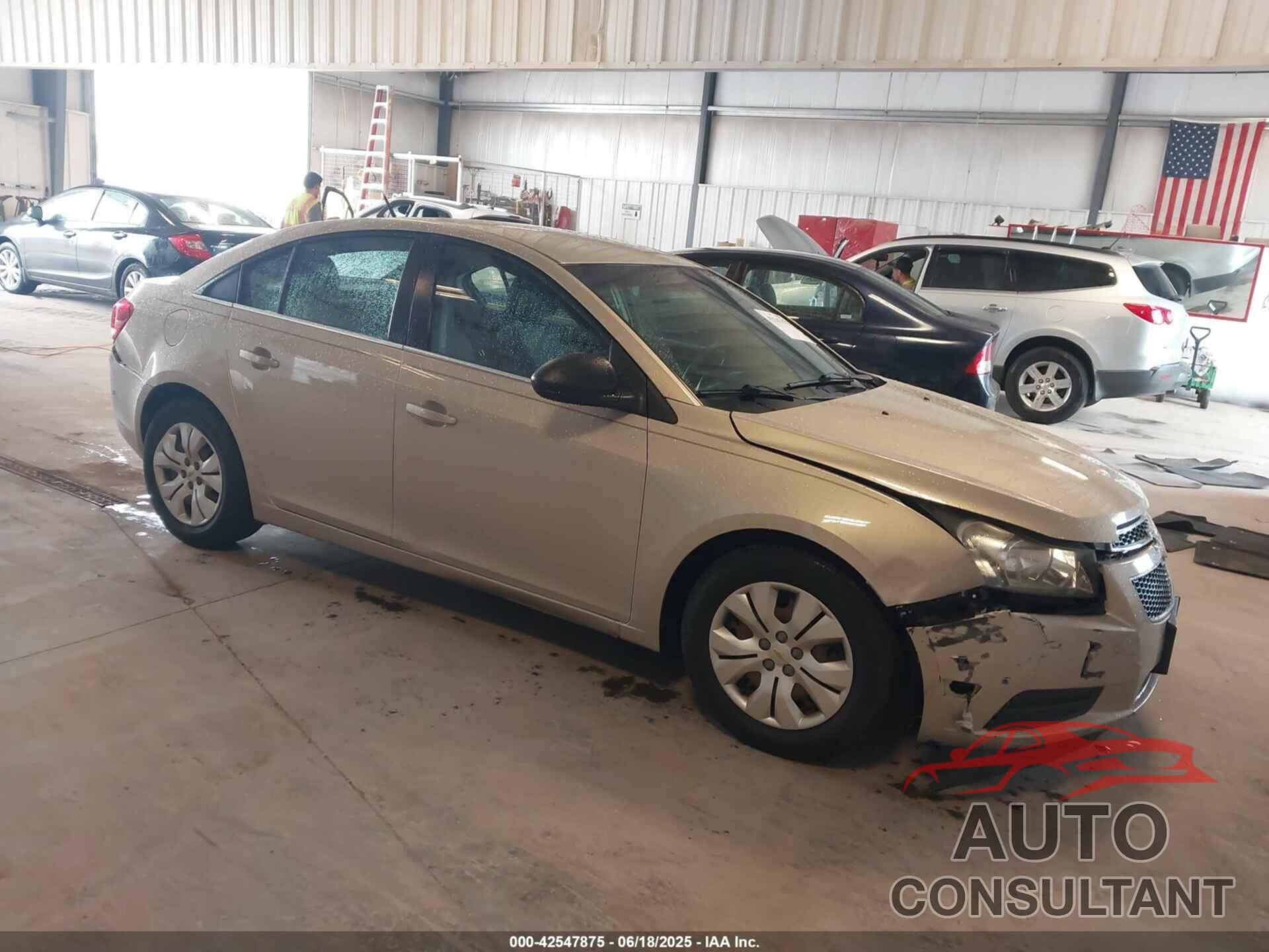 CHEVROLET CRUZE 2012 - 1G1PC5SH1C7271529