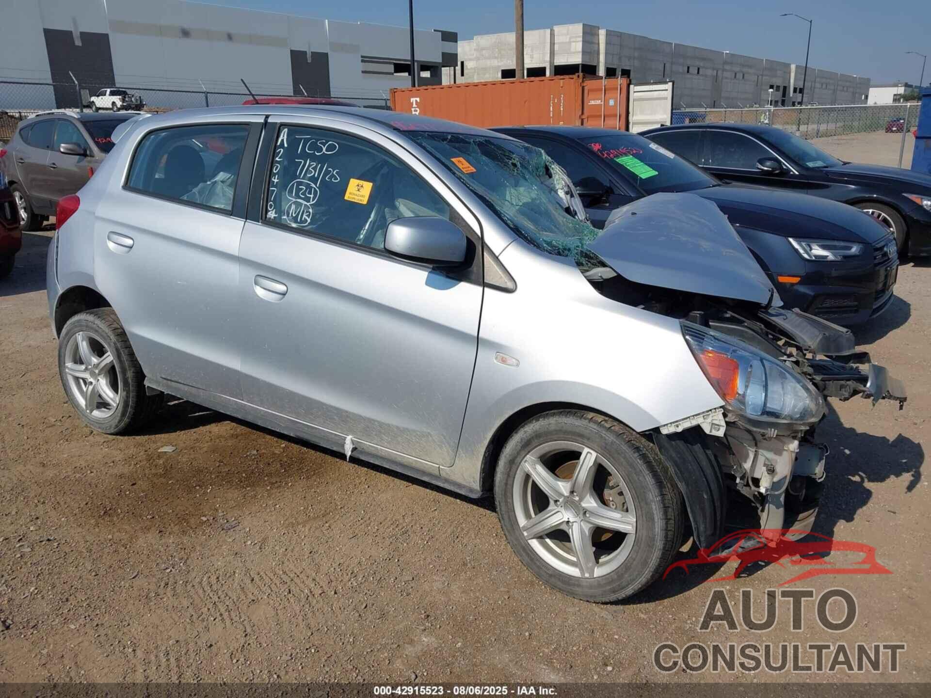 MITSUBISHI MIRAGE 2019 - ML32A3HJ5KH015654