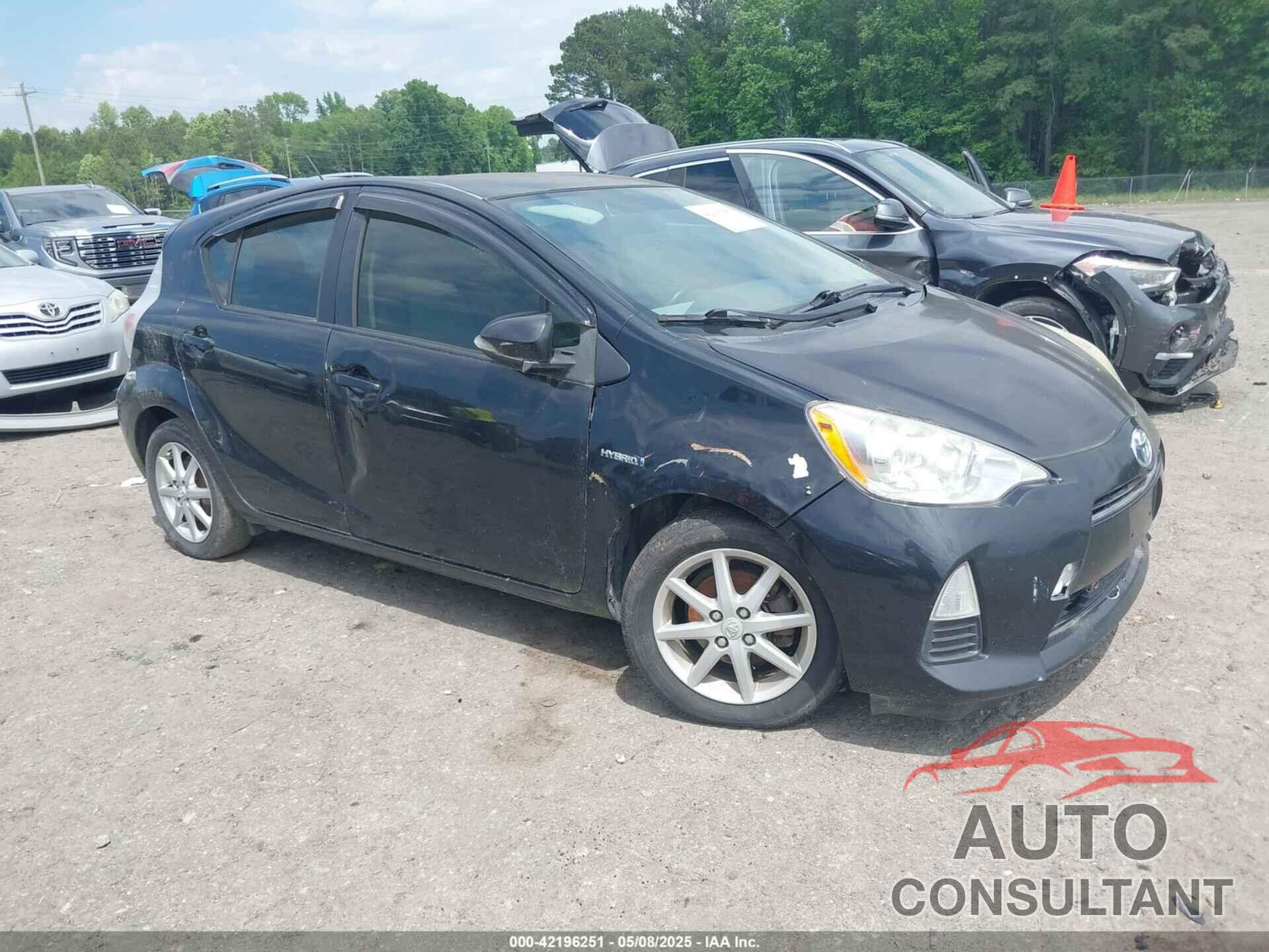 TOYOTA PRIUS C 2012 - JTDKDTB3XC1524003