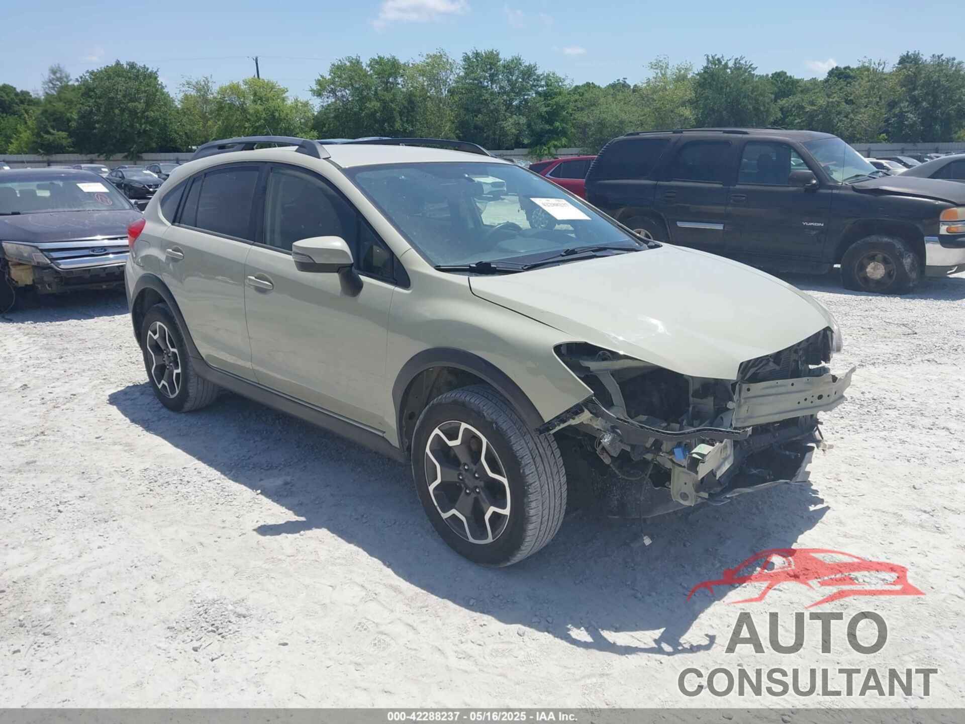 SUBARU XV CROSSTREK 2015 - JF2GPAMC0F8299425