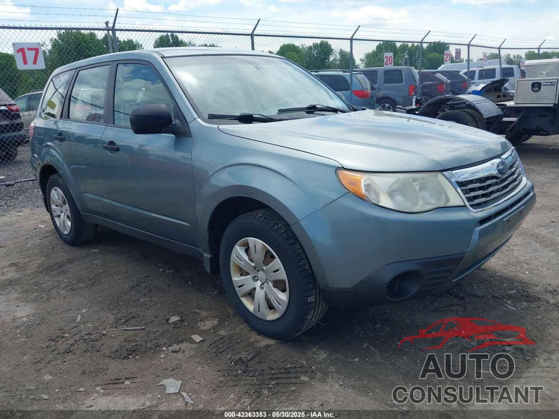 SUBARU FORESTER 2009 - JF2SH61629H705177