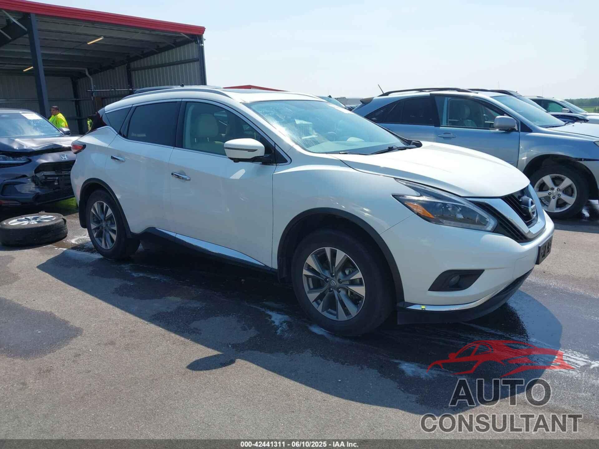 NISSAN MURANO 2018 - 5N1AZ2MH5JN174166