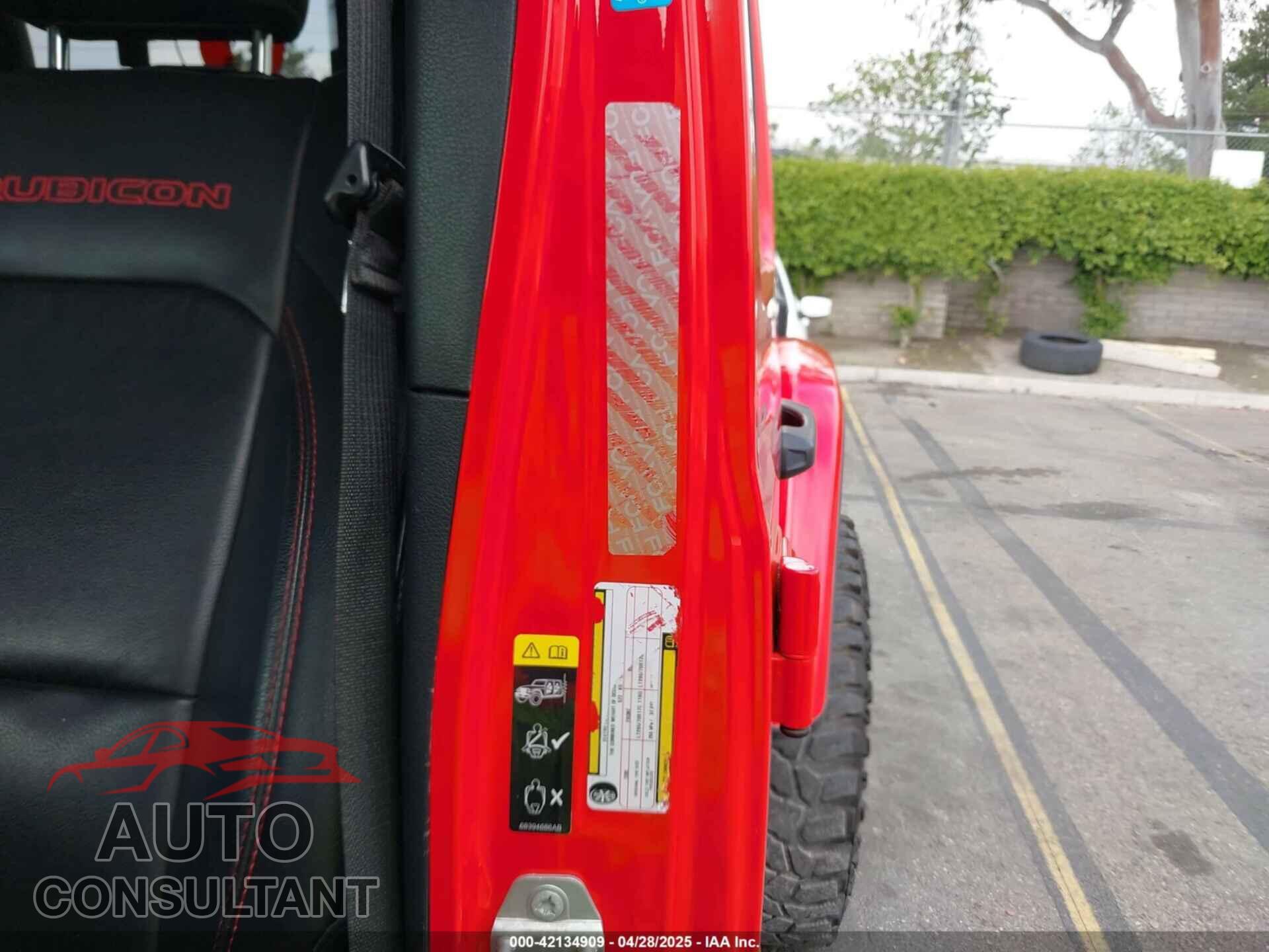 JEEP GLADIATOR 2021 - 1C6JJTBGXML572976