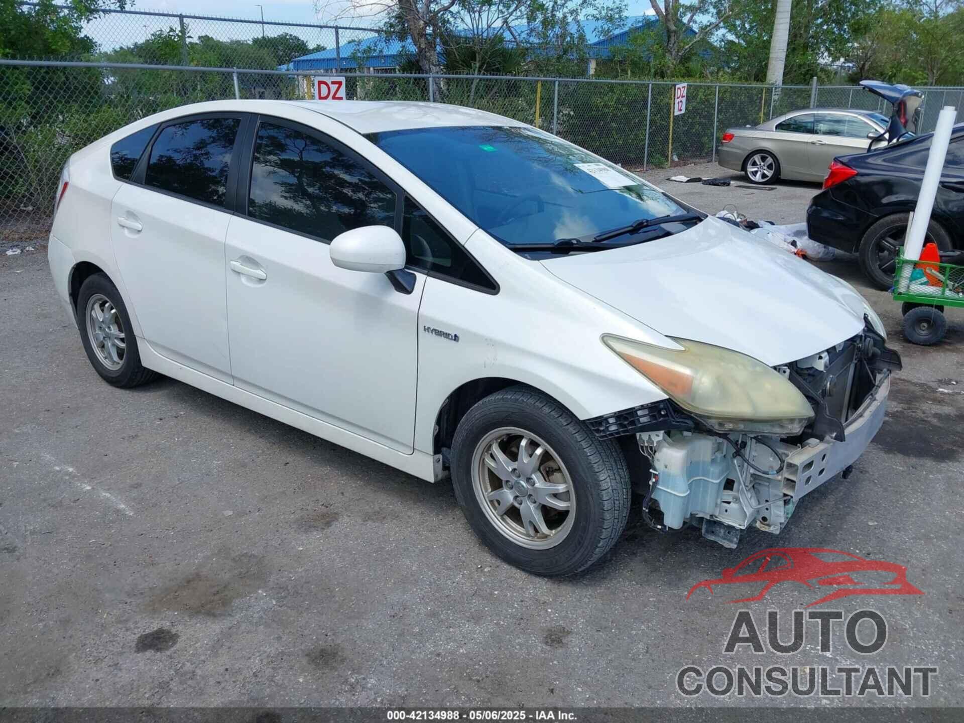 TOYOTA PRIUS 2011 - JTDKN3DU9B0260439