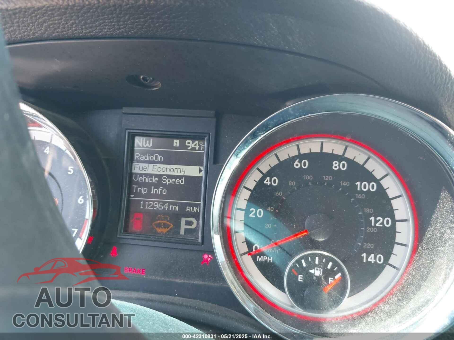 DODGE DURANGO 2013 - 1C4RDHAG0DC696904