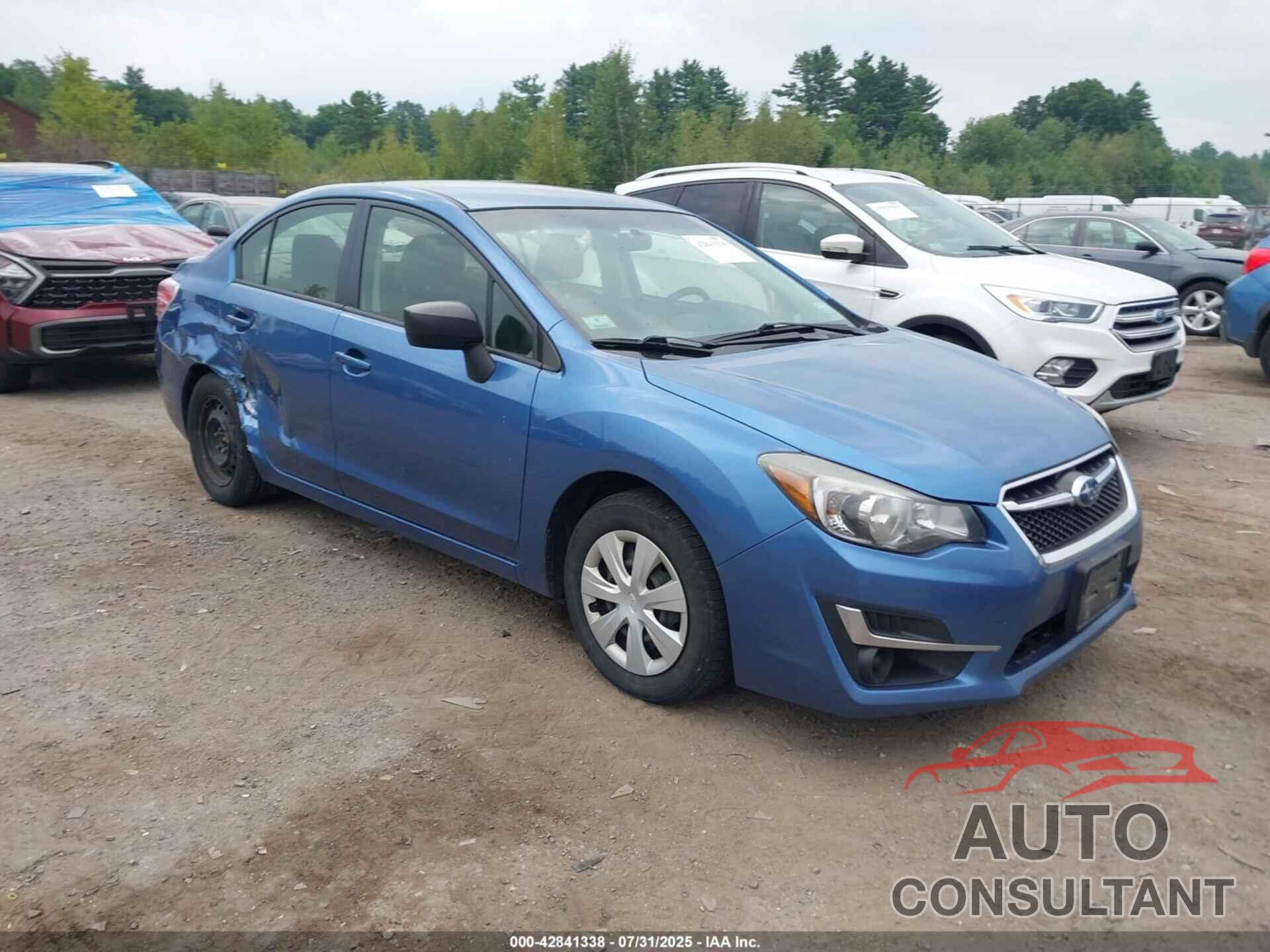SUBARU IMPREZA 2016 - JF1GJAA67GH023247