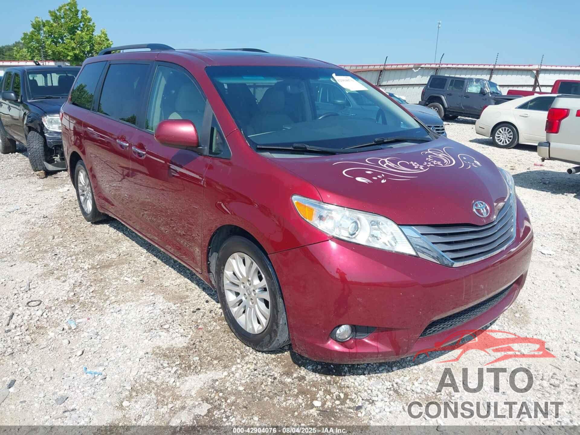 TOYOTA SIENNA 2015 - 5TDYK3DC9FS623240