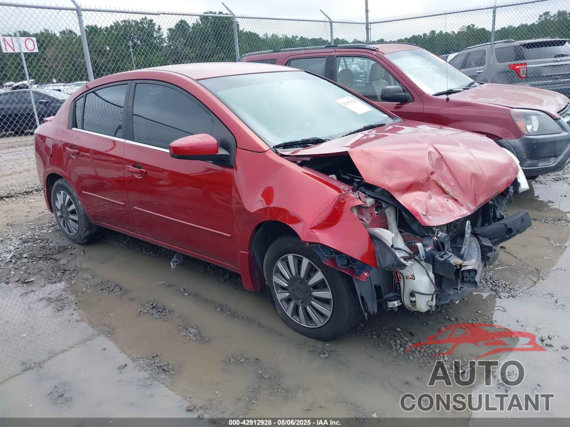 NISSAN SENTRA 2012 - 3N1AB6AP4CL778292