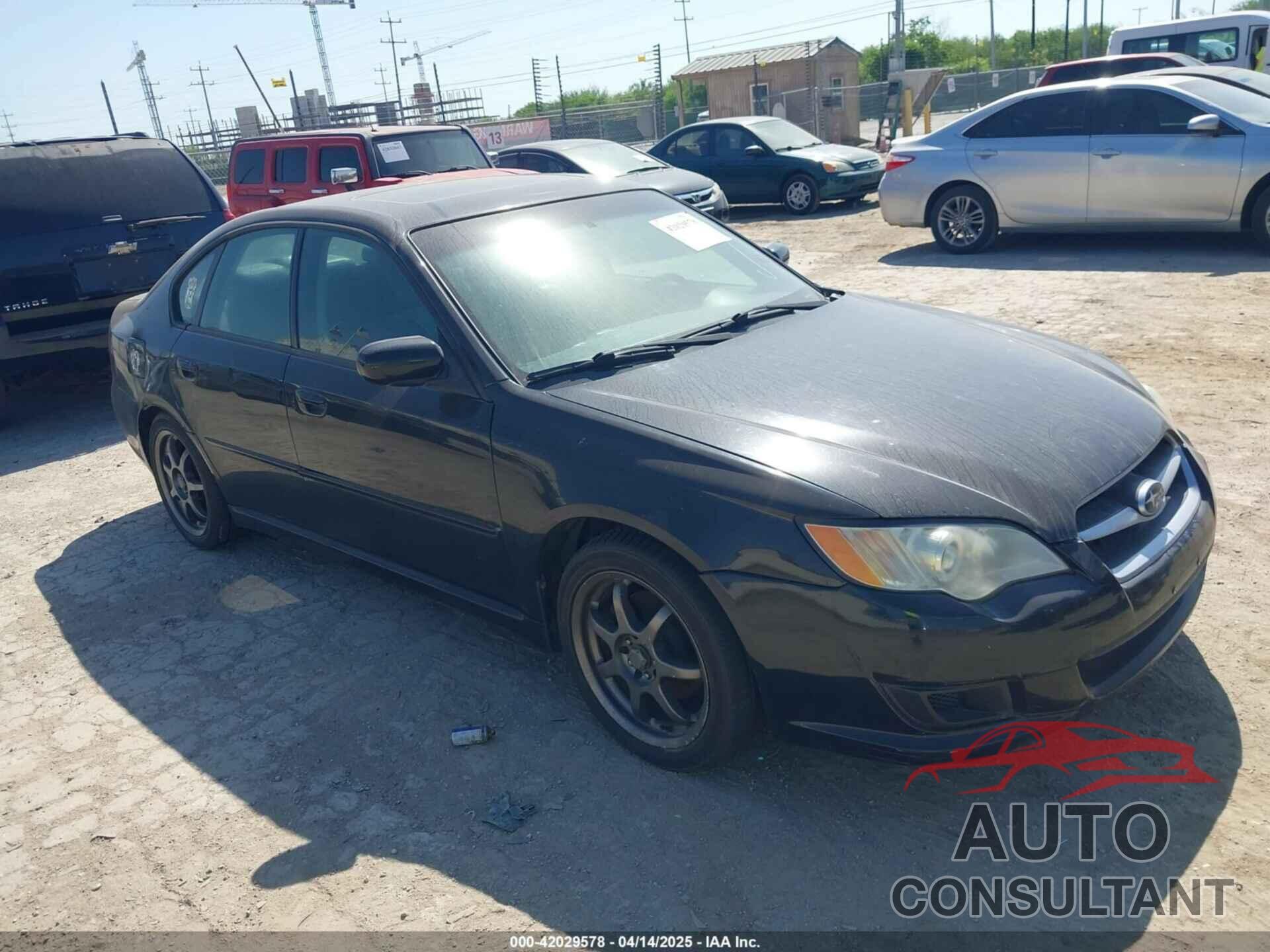 SUBARU LEGACY 2009 - 4S3BL616097227246